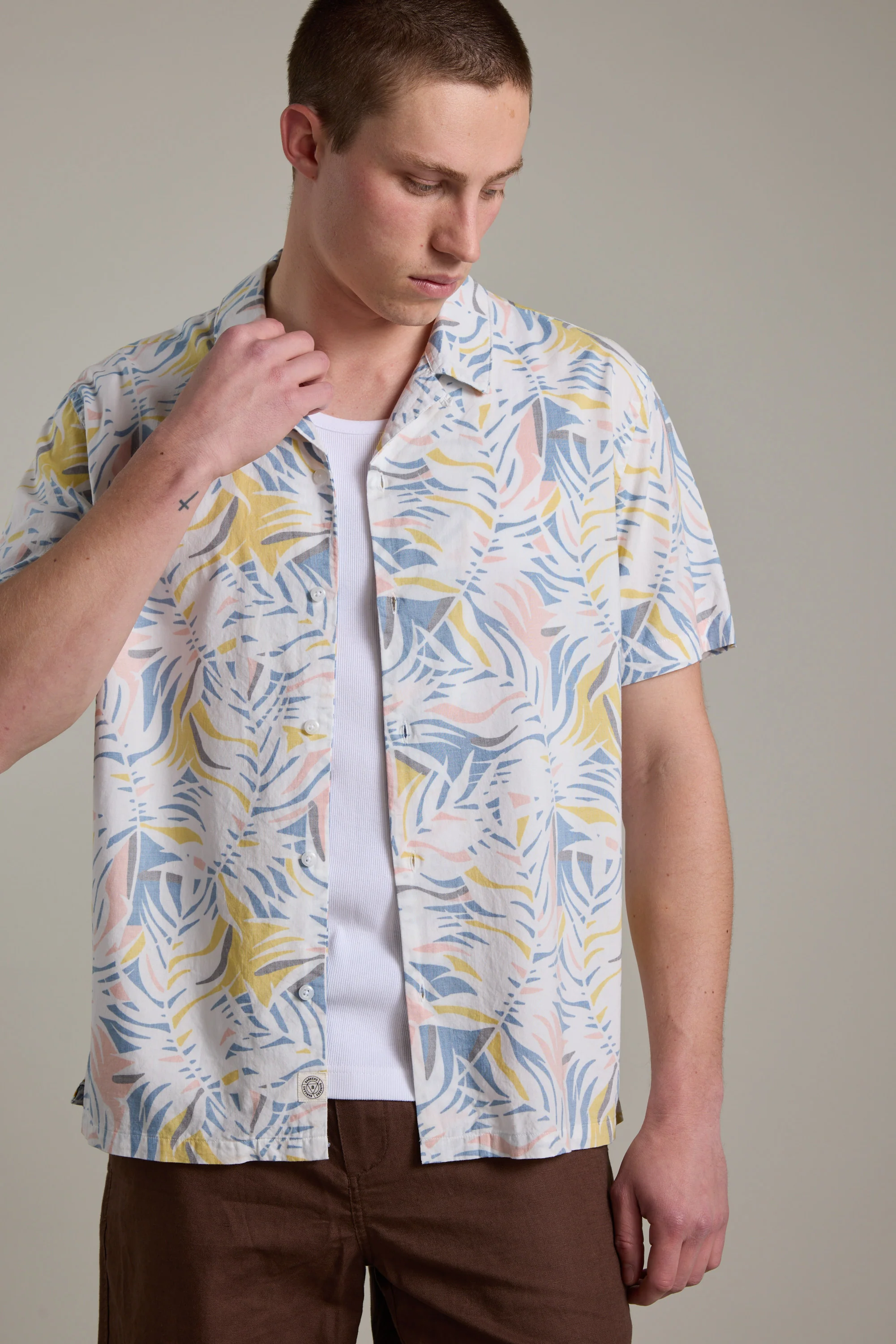 Jordan Print Cuban Shirt