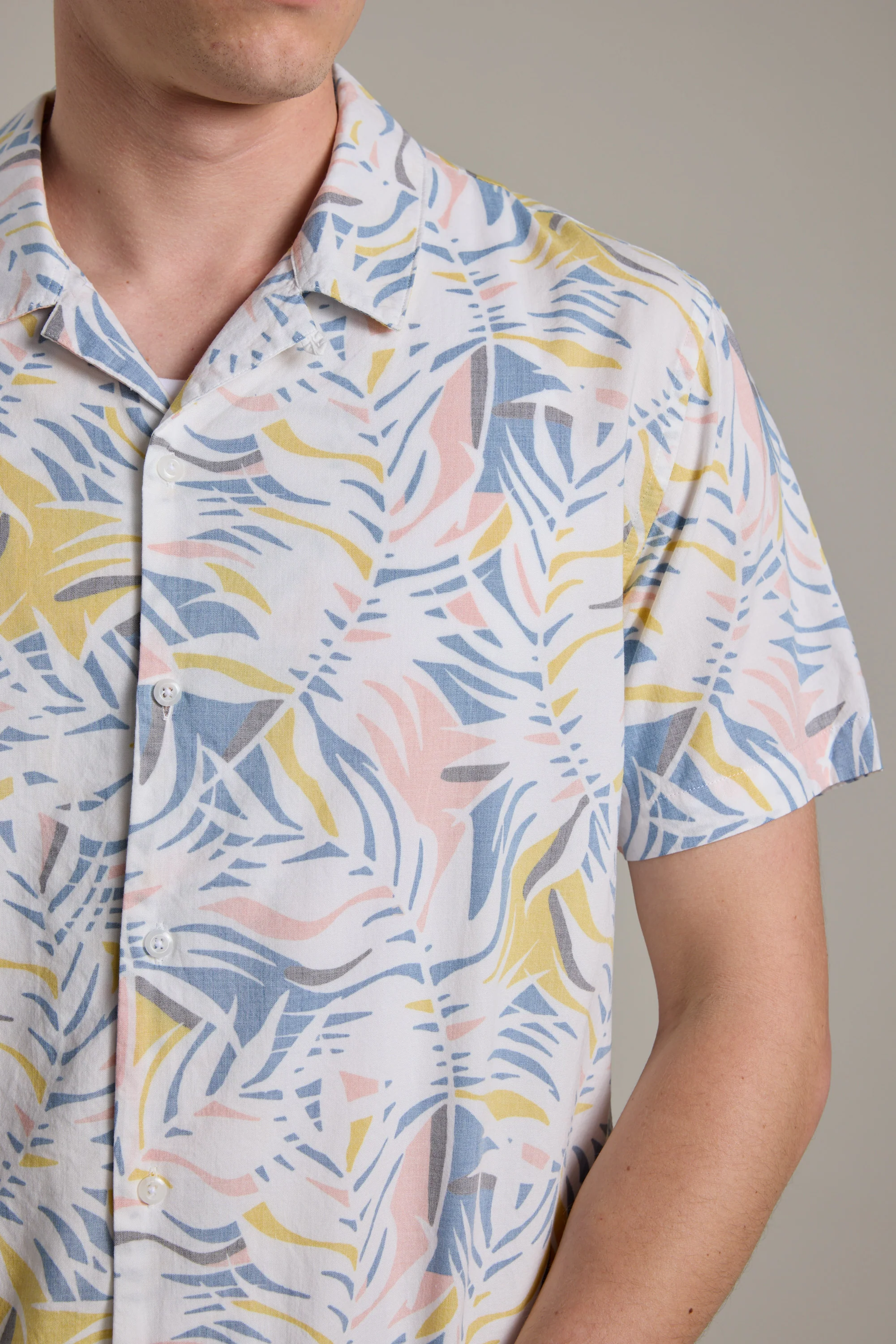 Jordan Print Cuban Shirt - Image 5
