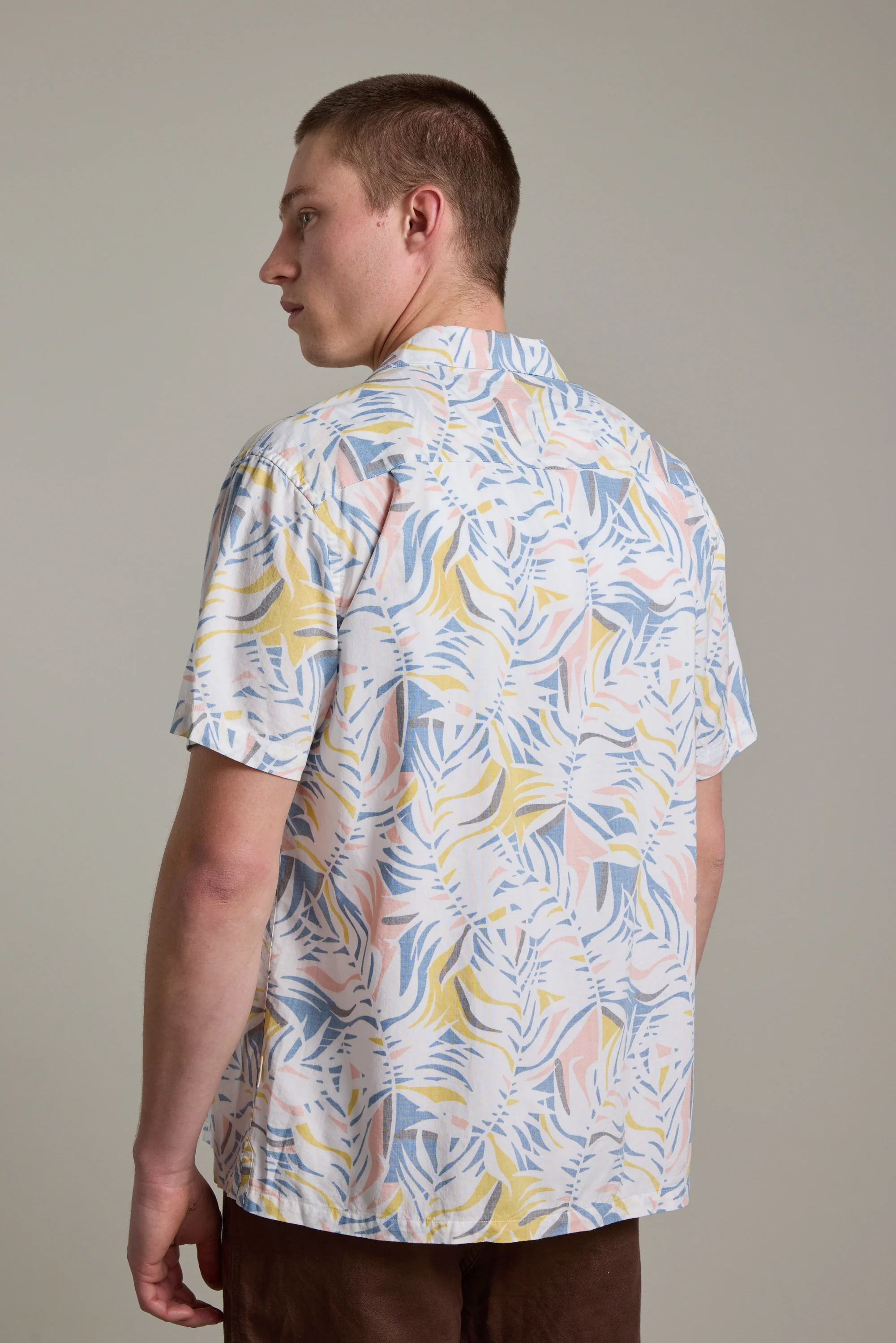 Jordan Print Cuban Shirt - Image 7
