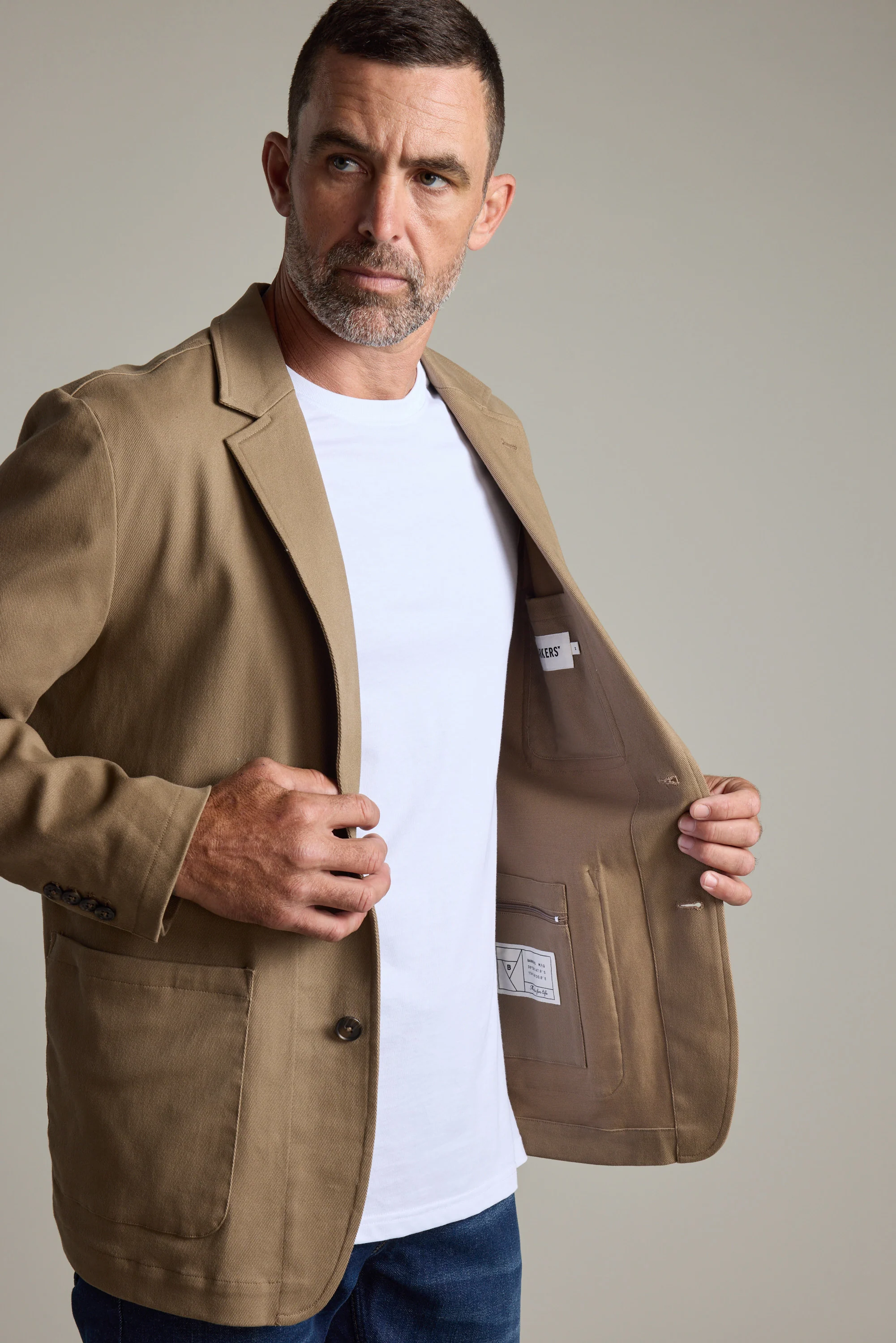 Kelson Cotton Blazer - Image 3