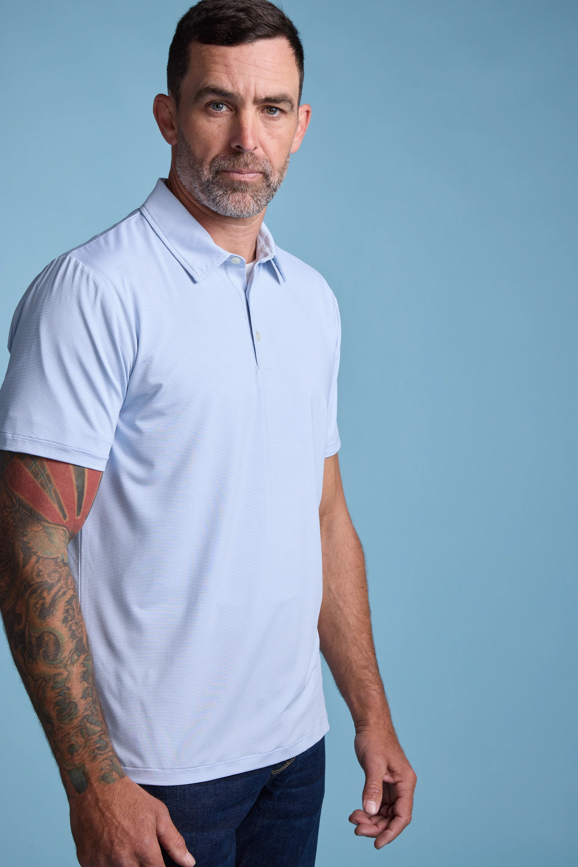 Links Stripe Polo - Image 2