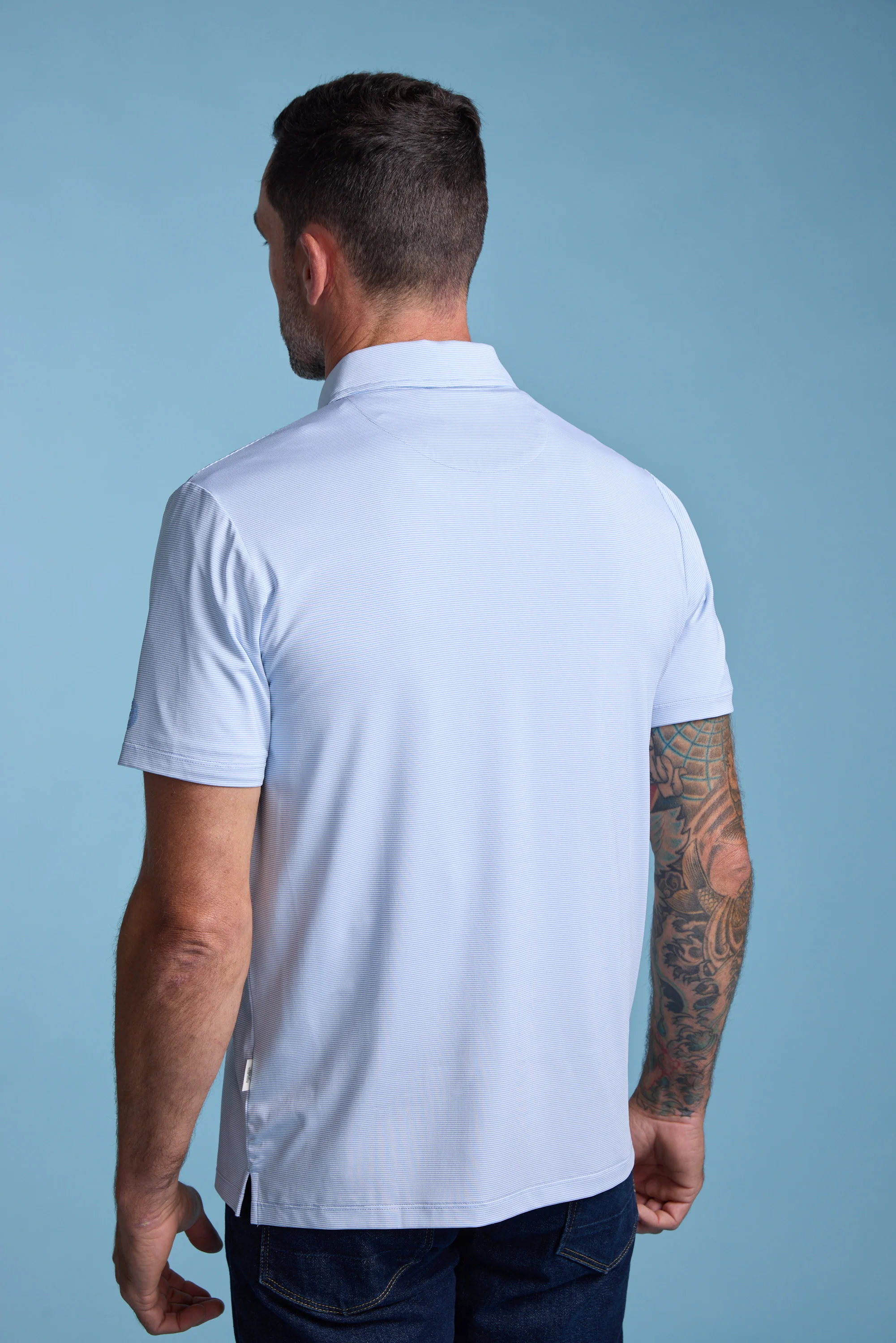 Links Stripe Polo - Image 7