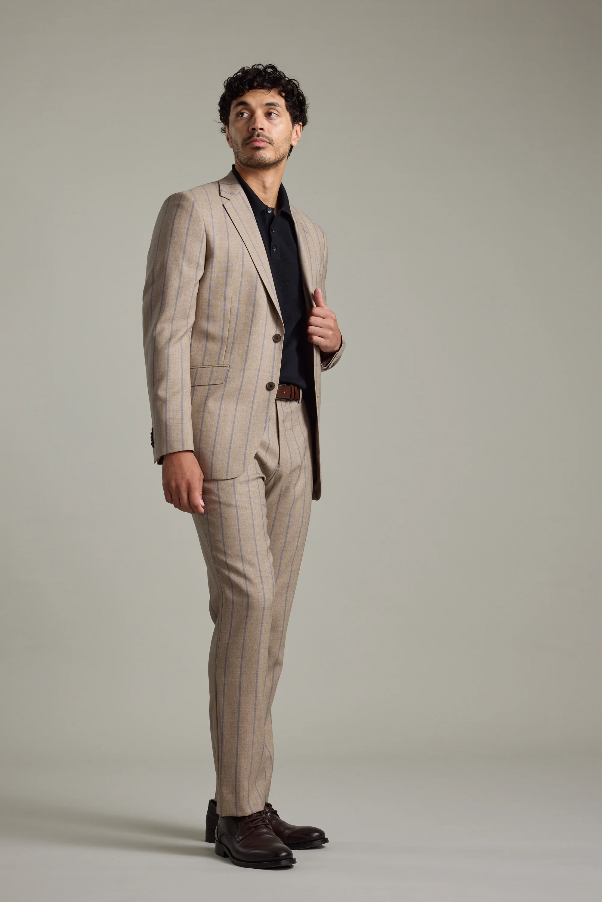 Manhattan Stripe Suit Jacket - Image 3