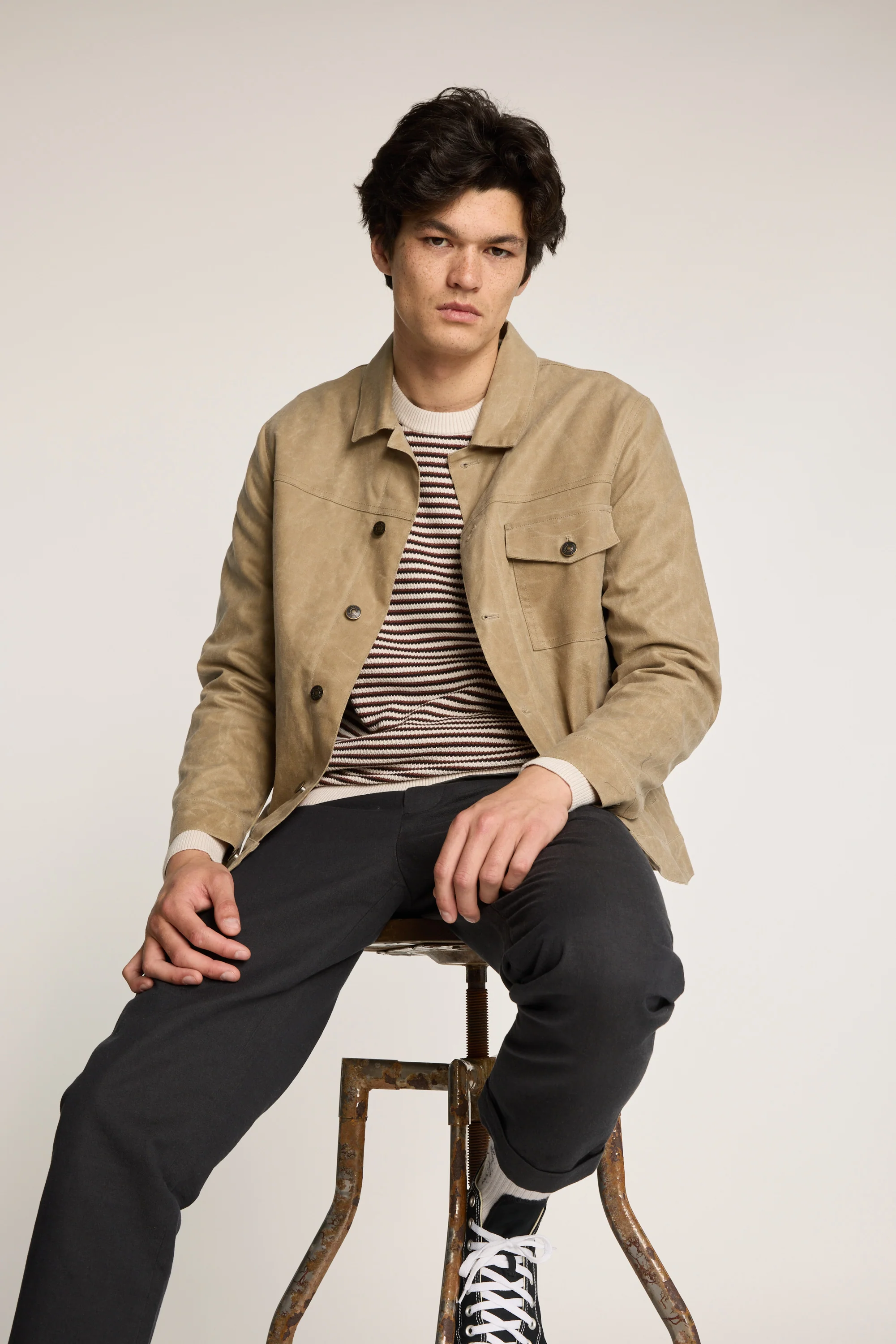 Mason Cotton Stripe Crew - Image 3