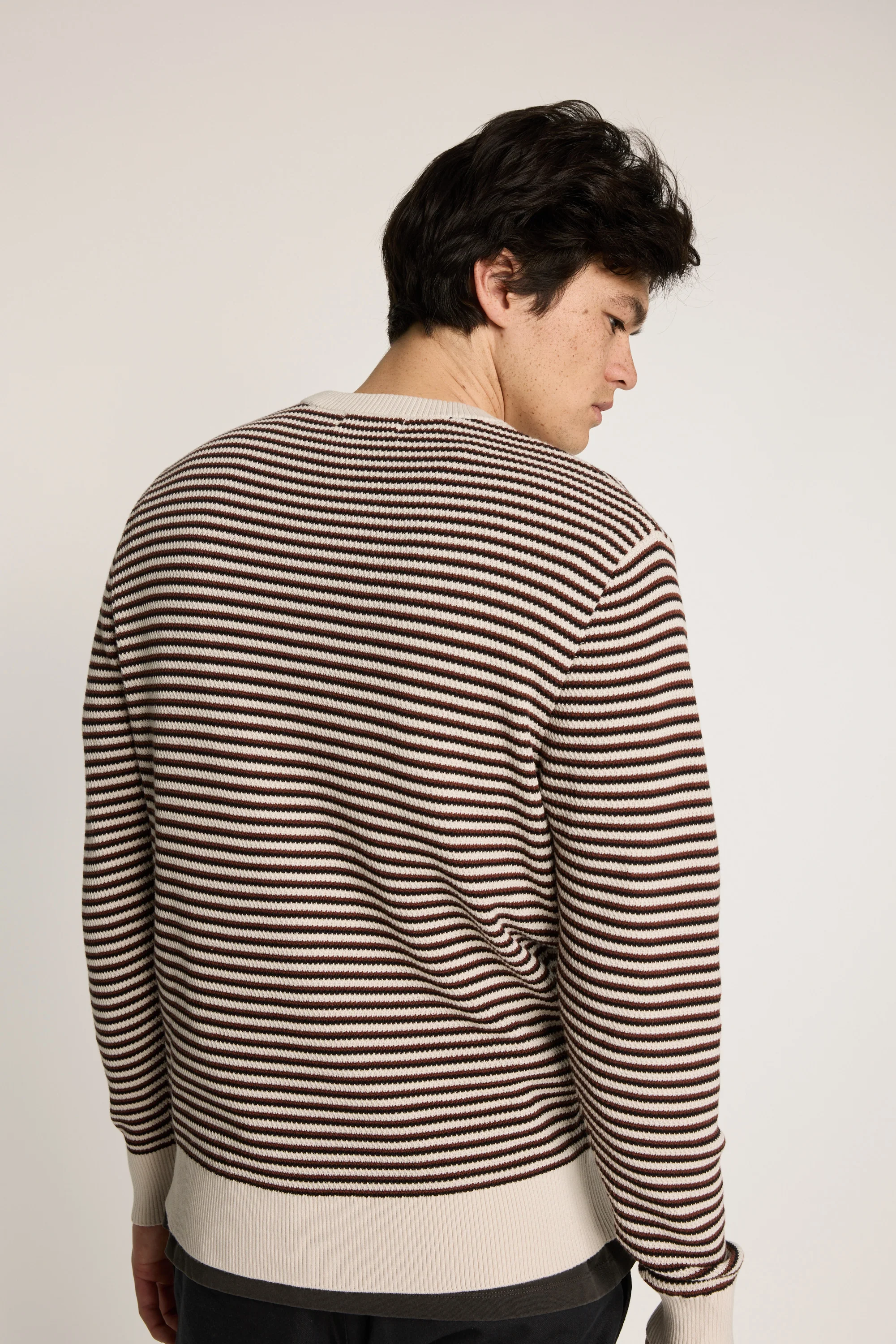 Mason Cotton Stripe Crew - Image 4