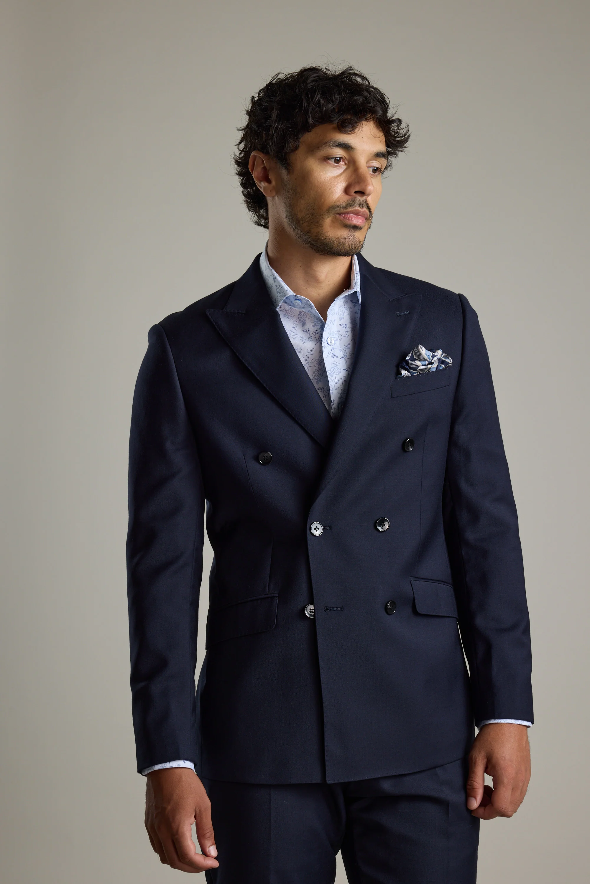 Mayfair ZQrx Double Breasted Suit Jacket - Image 3