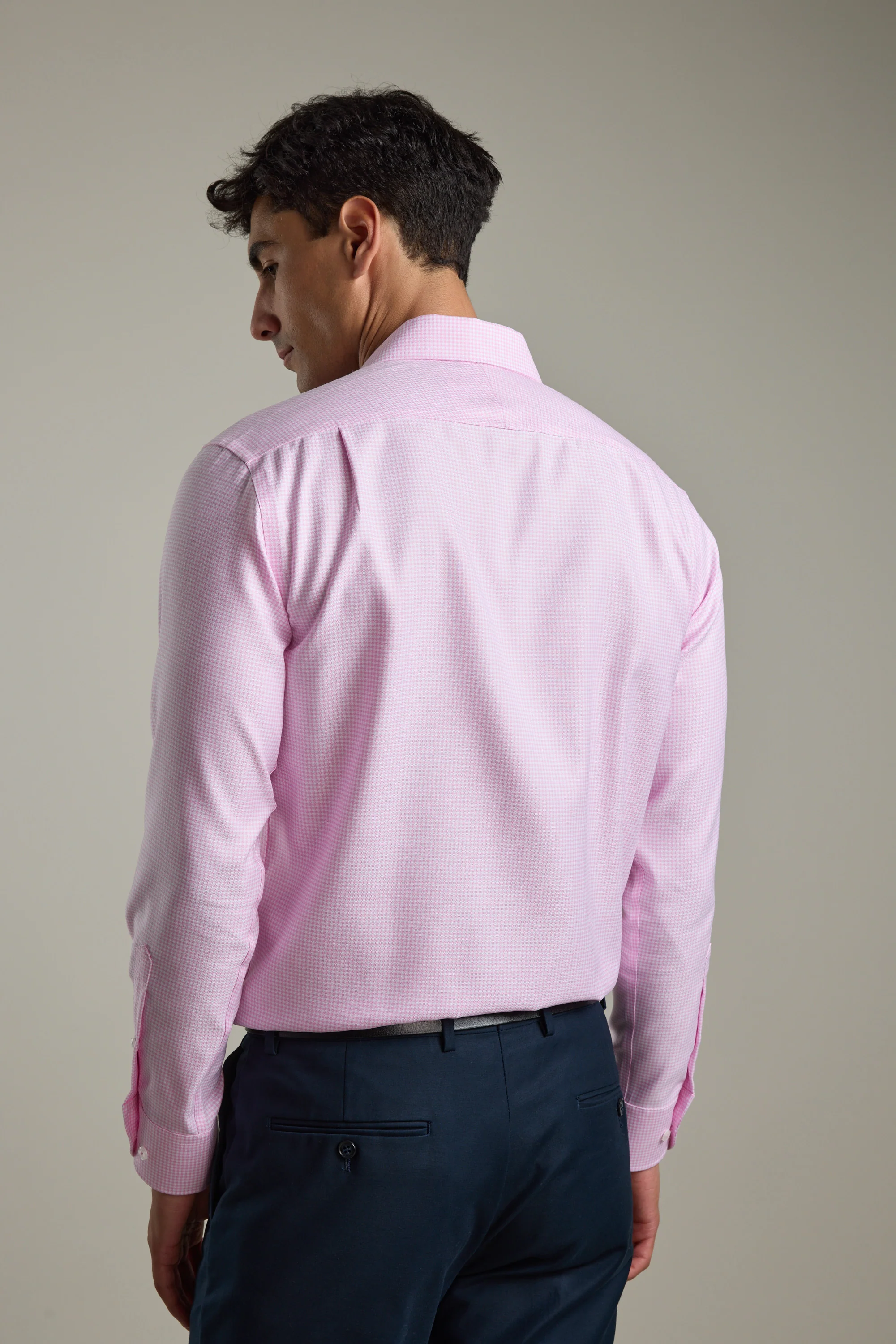 Mitchel Check Business Shirt - Image 6