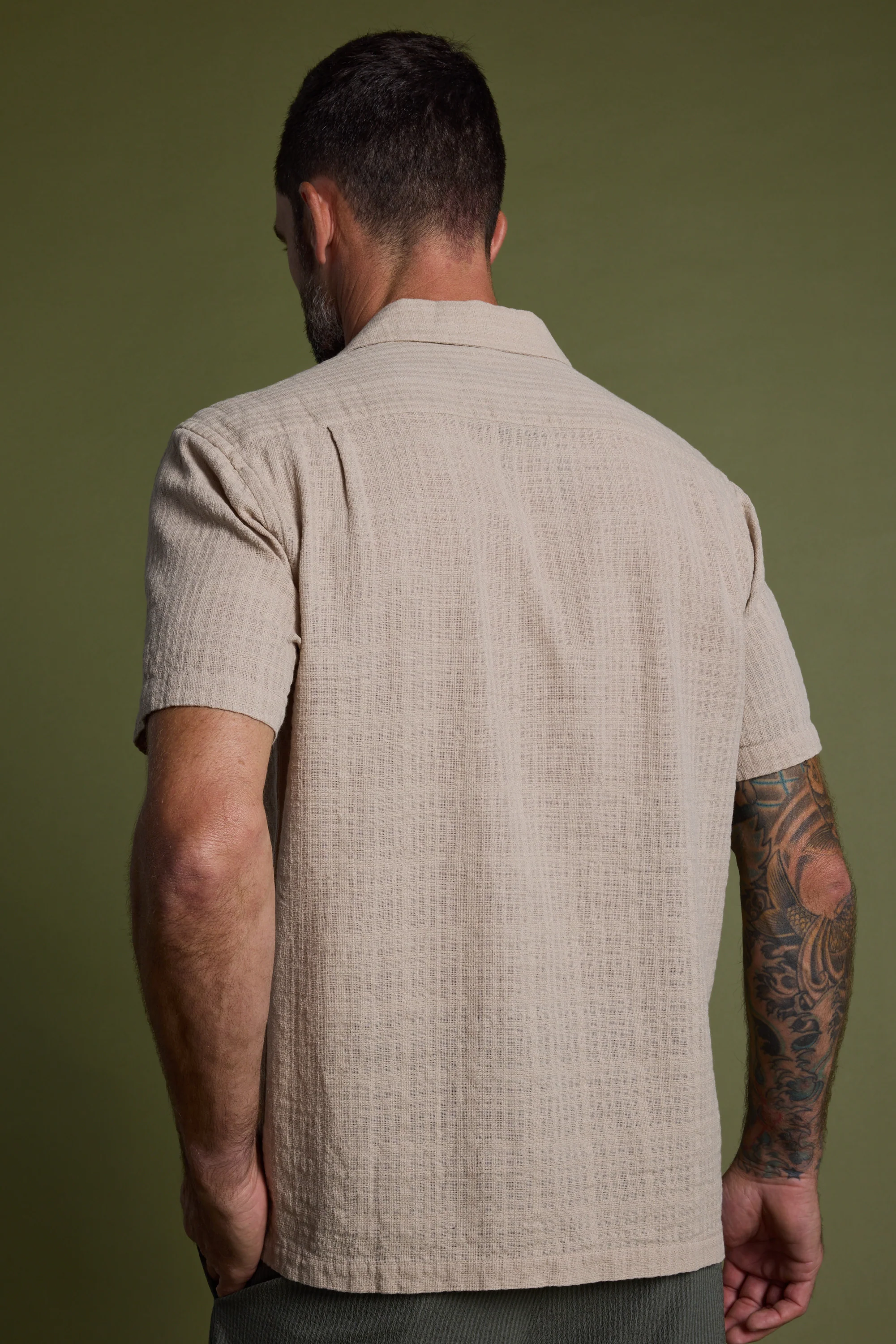 Monty Cotton Cuban Shirt - Image 6