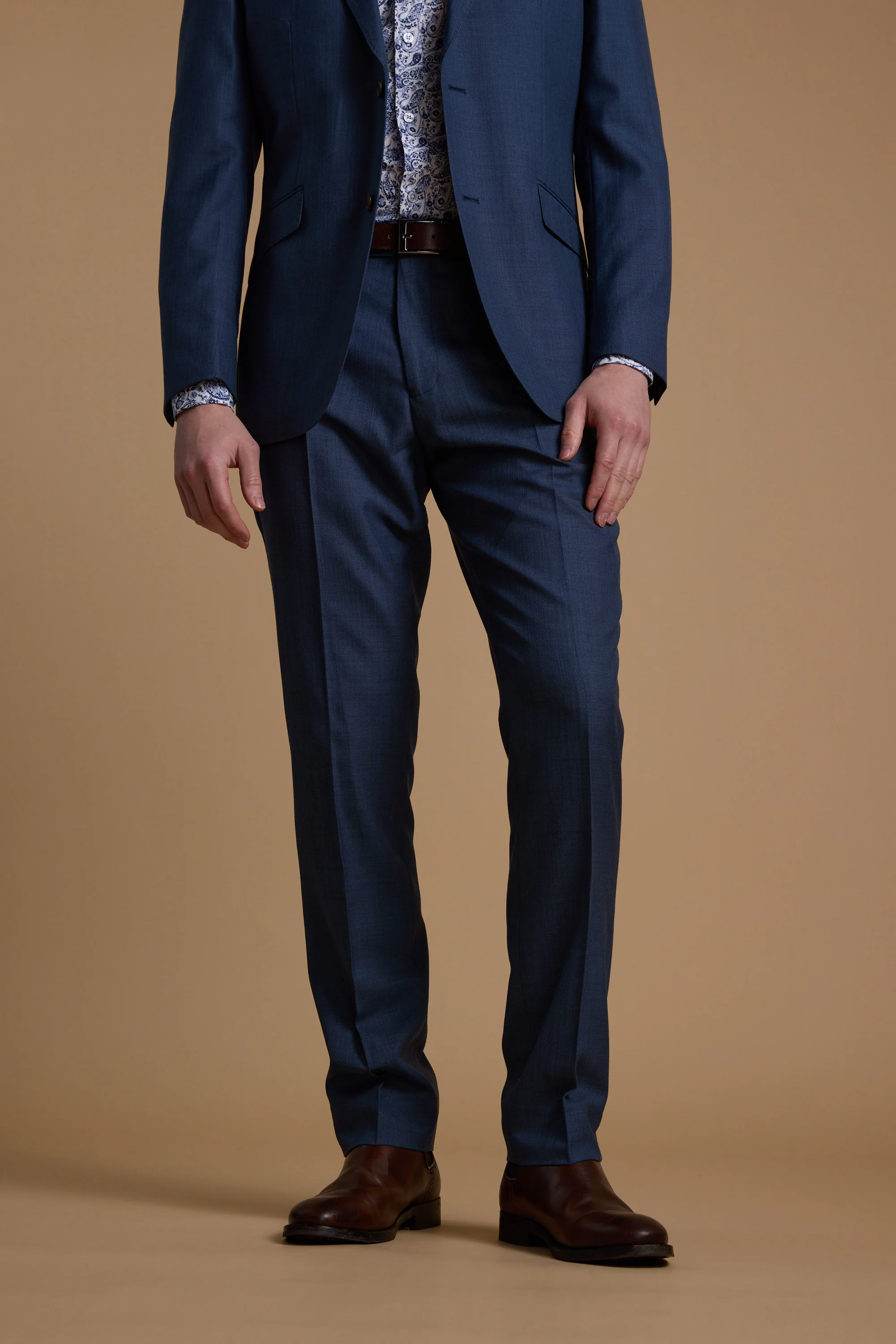 Morden Texture Suit Trouser
