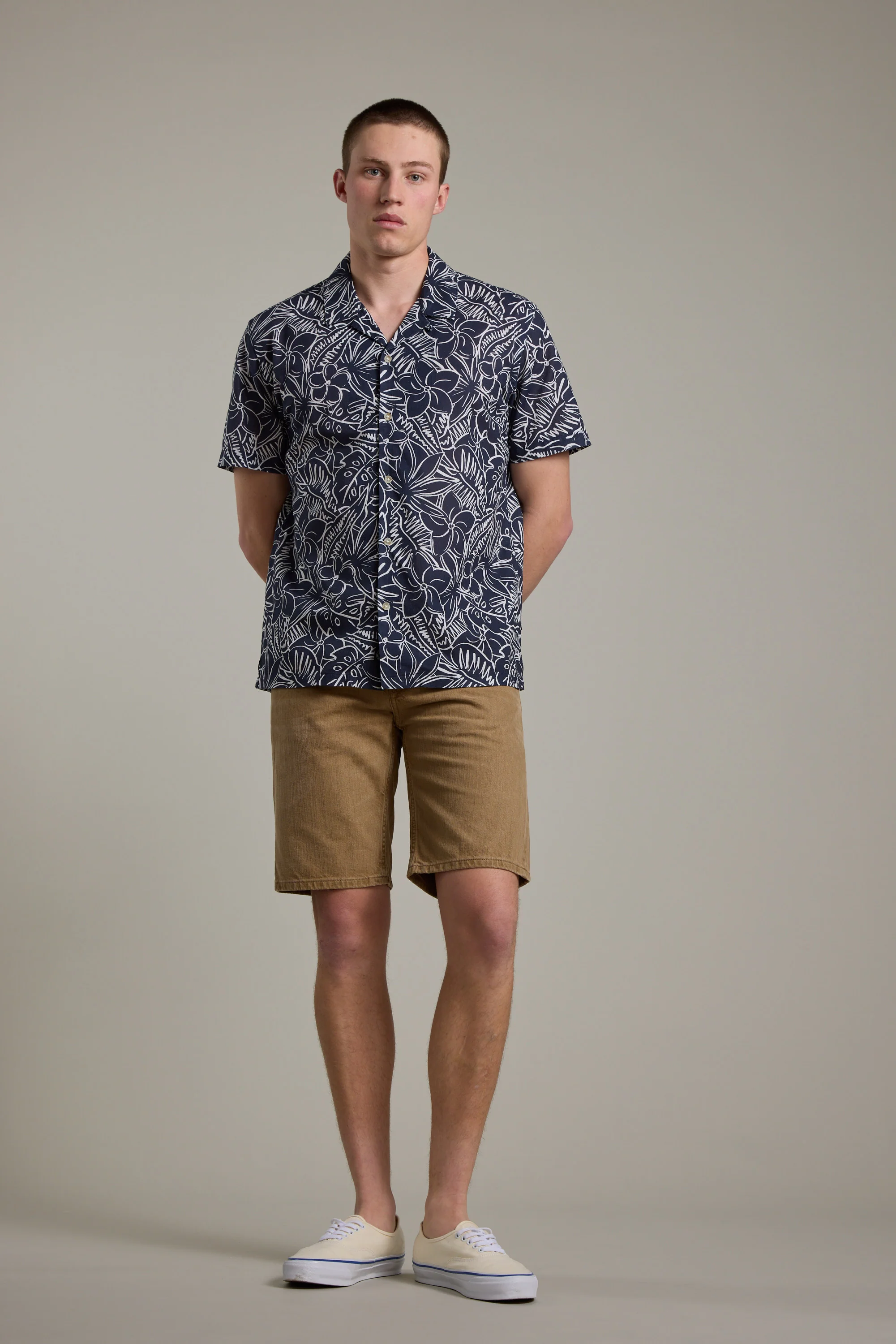 Myrtle Print Cuban Shirt - Image 3