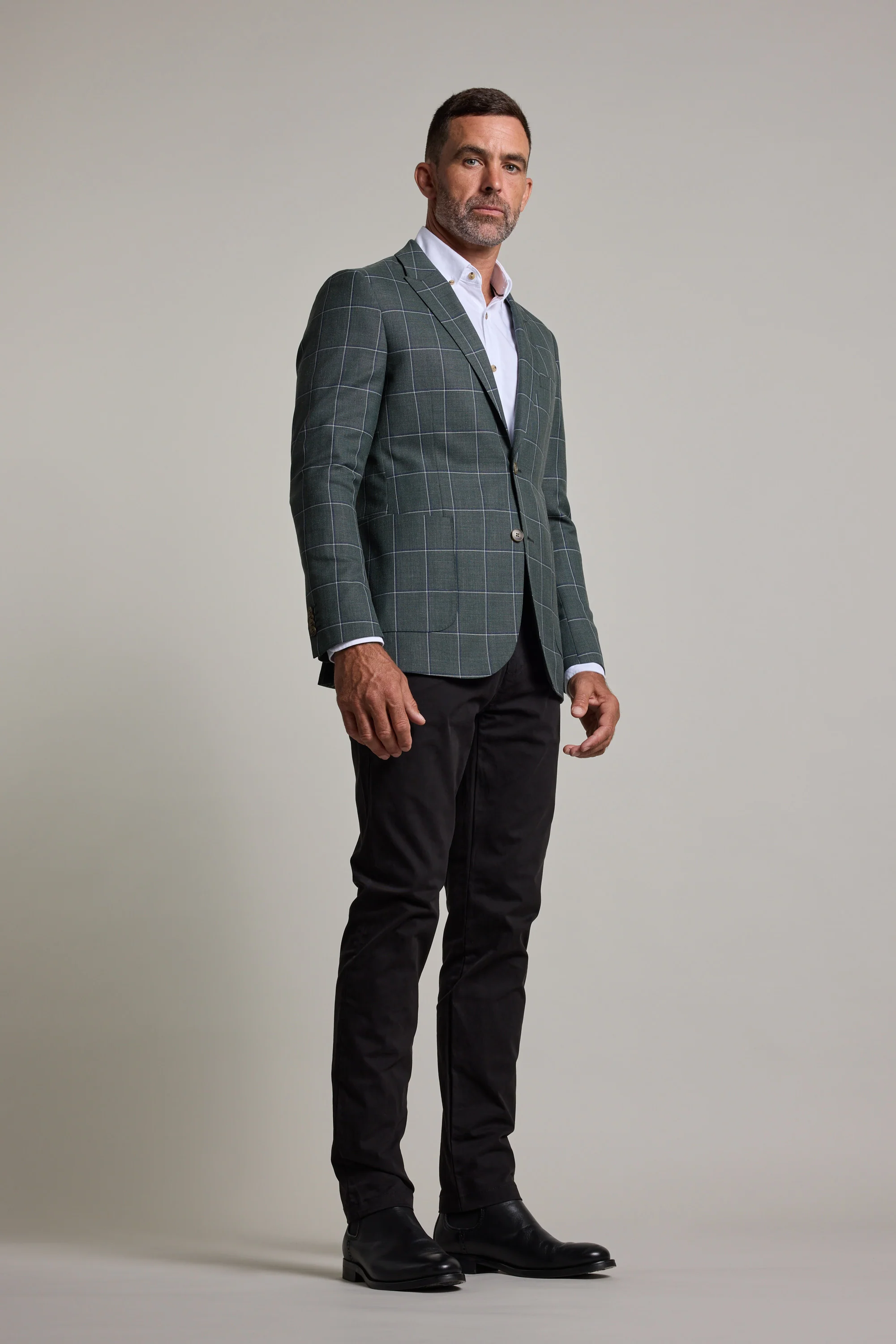 Nathaniel Check Blazer - Image 4
