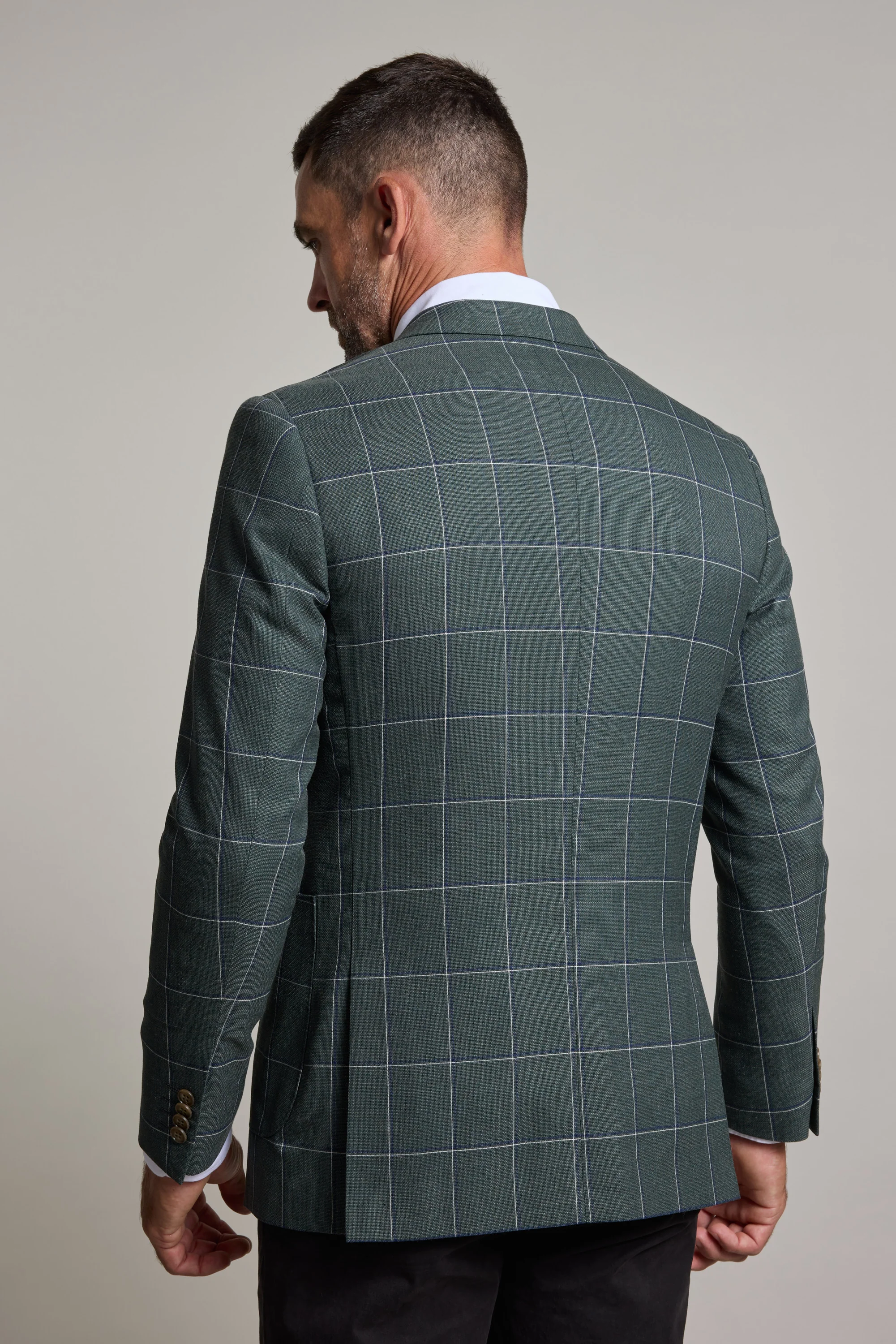 Nathaniel Check Blazer - Image 6