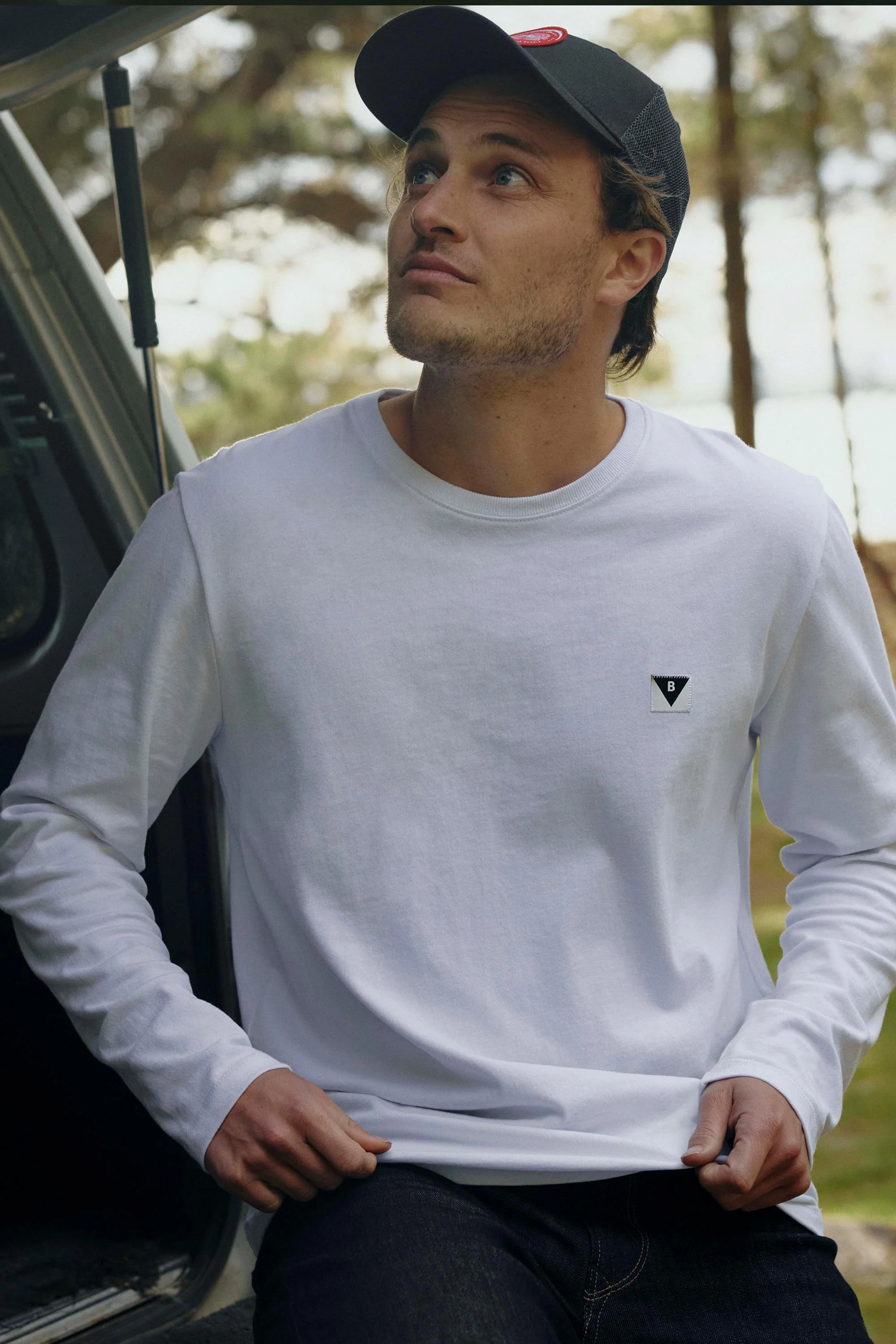 Newton Long Sleeve Washed Tee