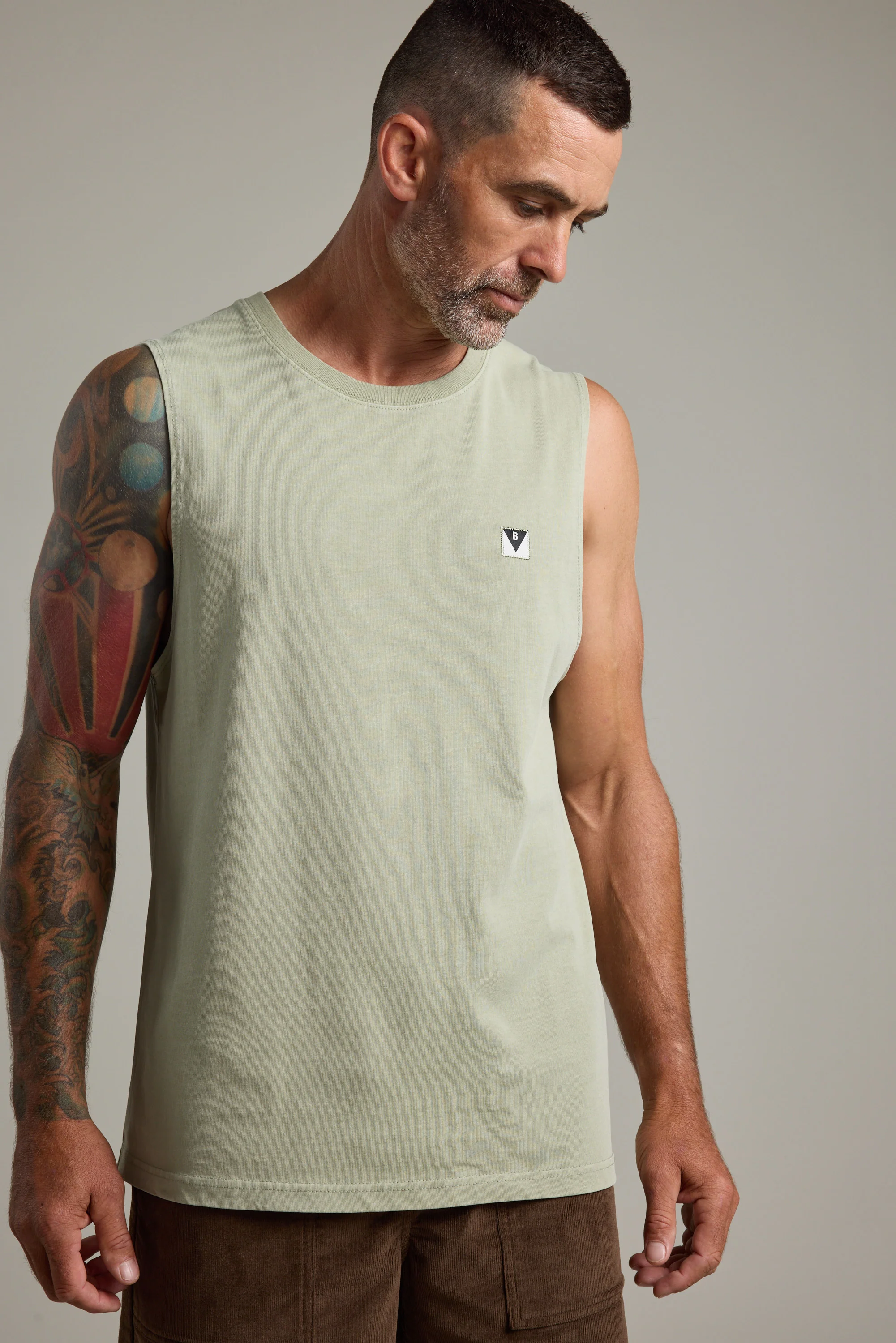 Newton Washed Singlet - Image 3