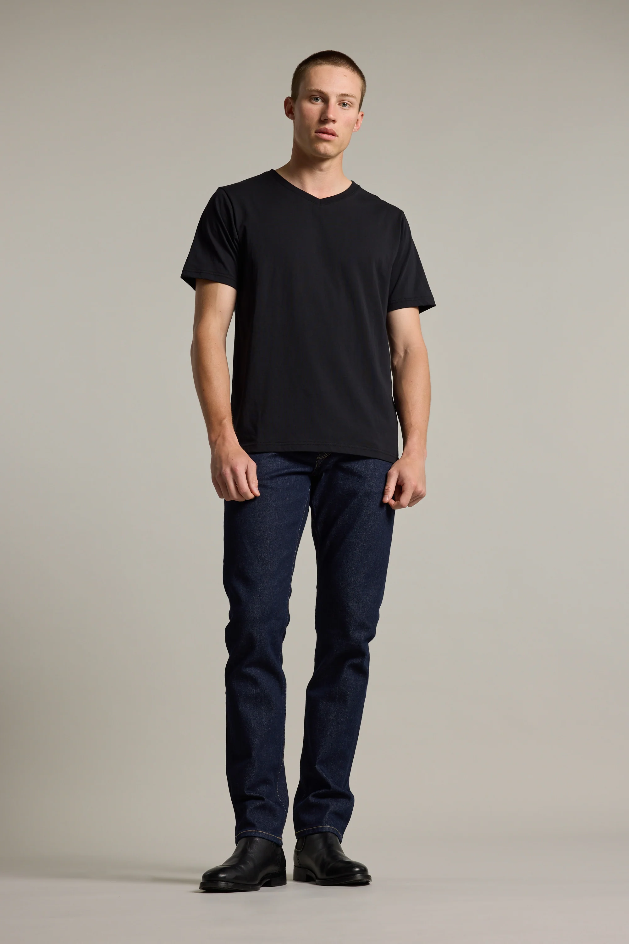 Organic Cotton V Neck Tee - Image 5