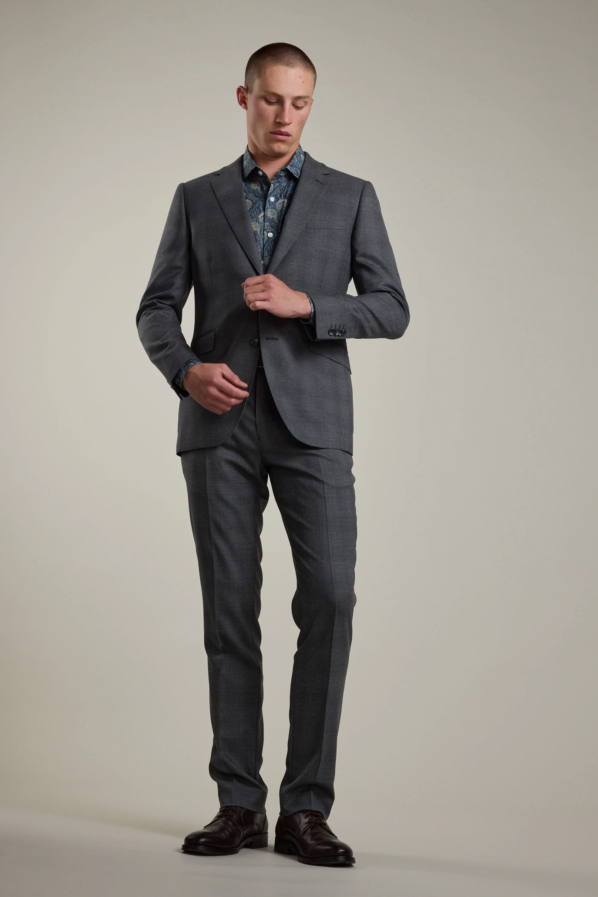 Ormsby Check Suit Trouser