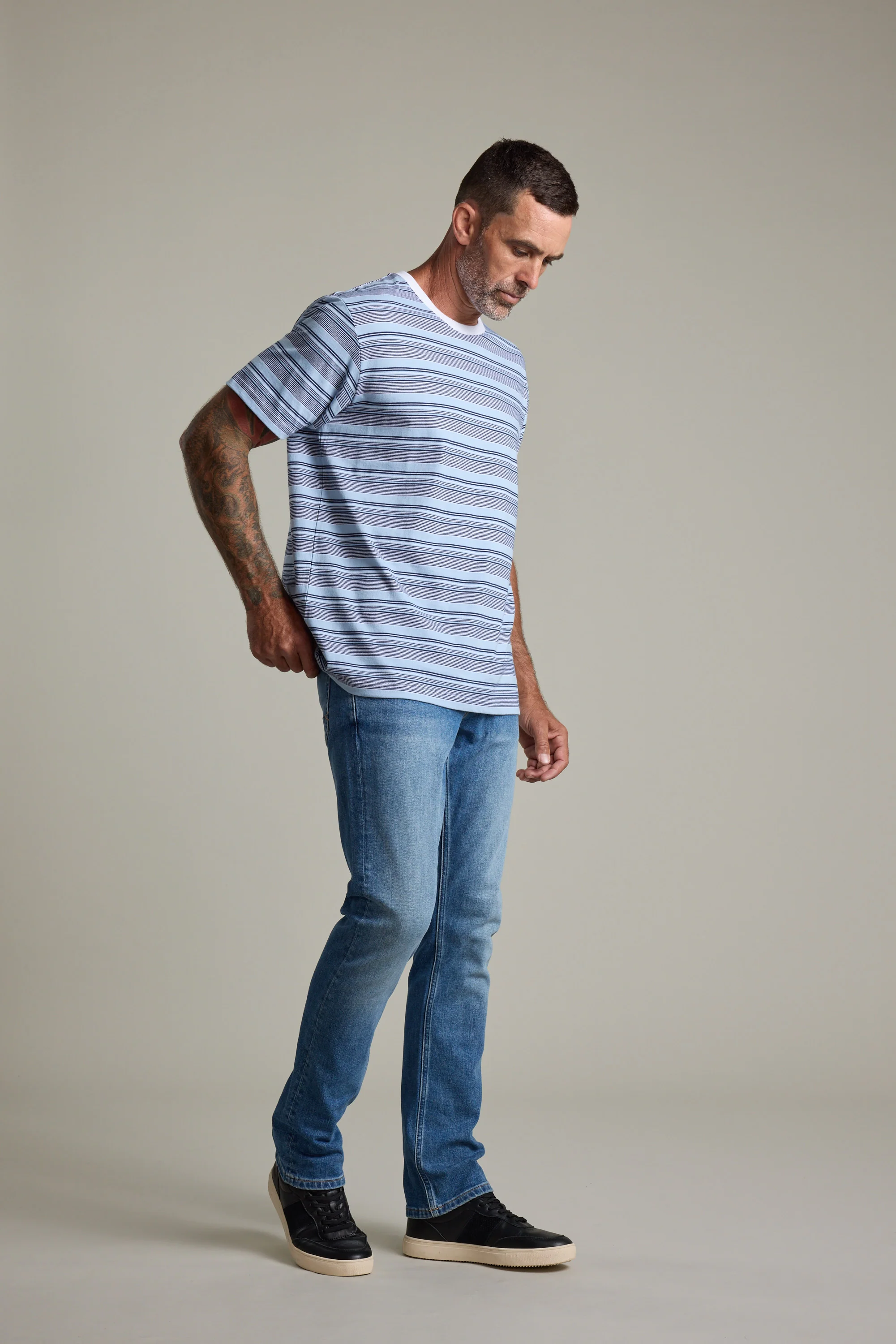 Pacific Edge Stripe Tee - Image 6