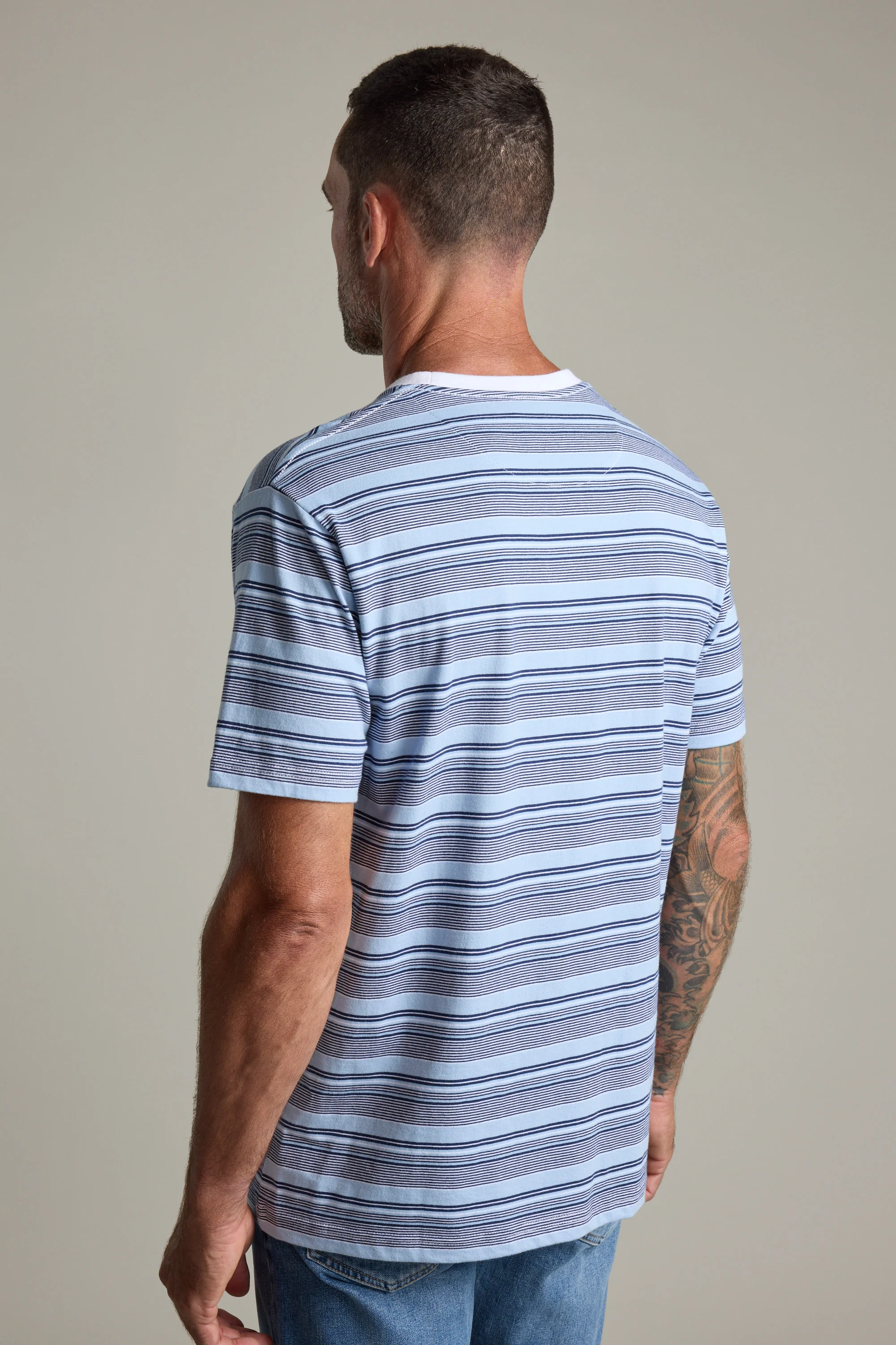 Pacific Edge Stripe Tee - Image 7