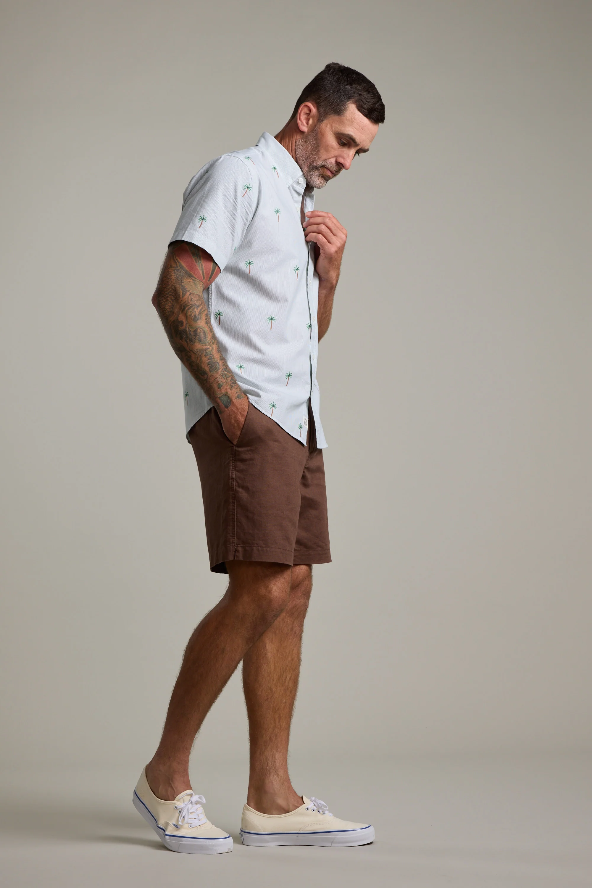Palm Stripe Shirt - Image 4