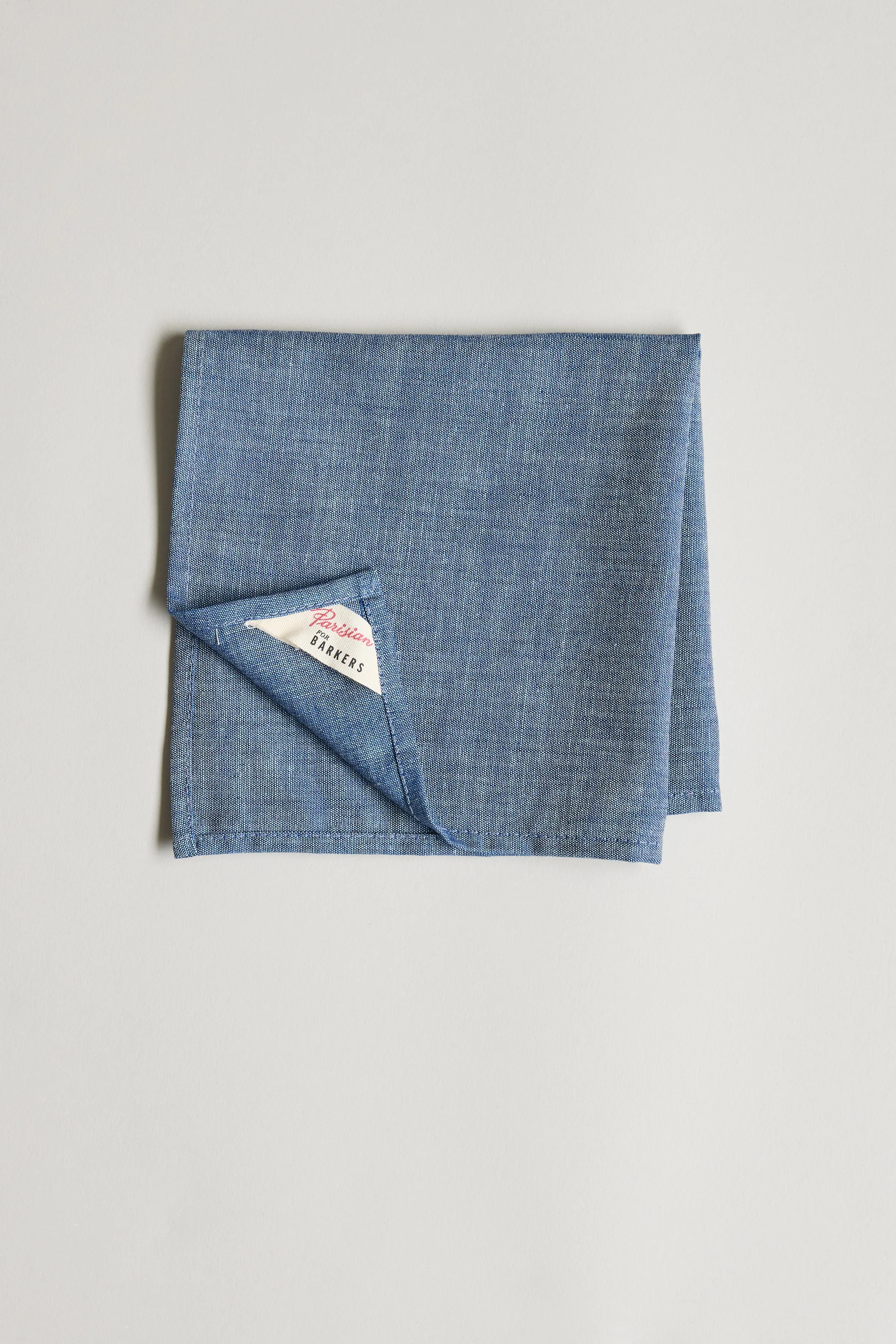Parisian Denim Pocket Square