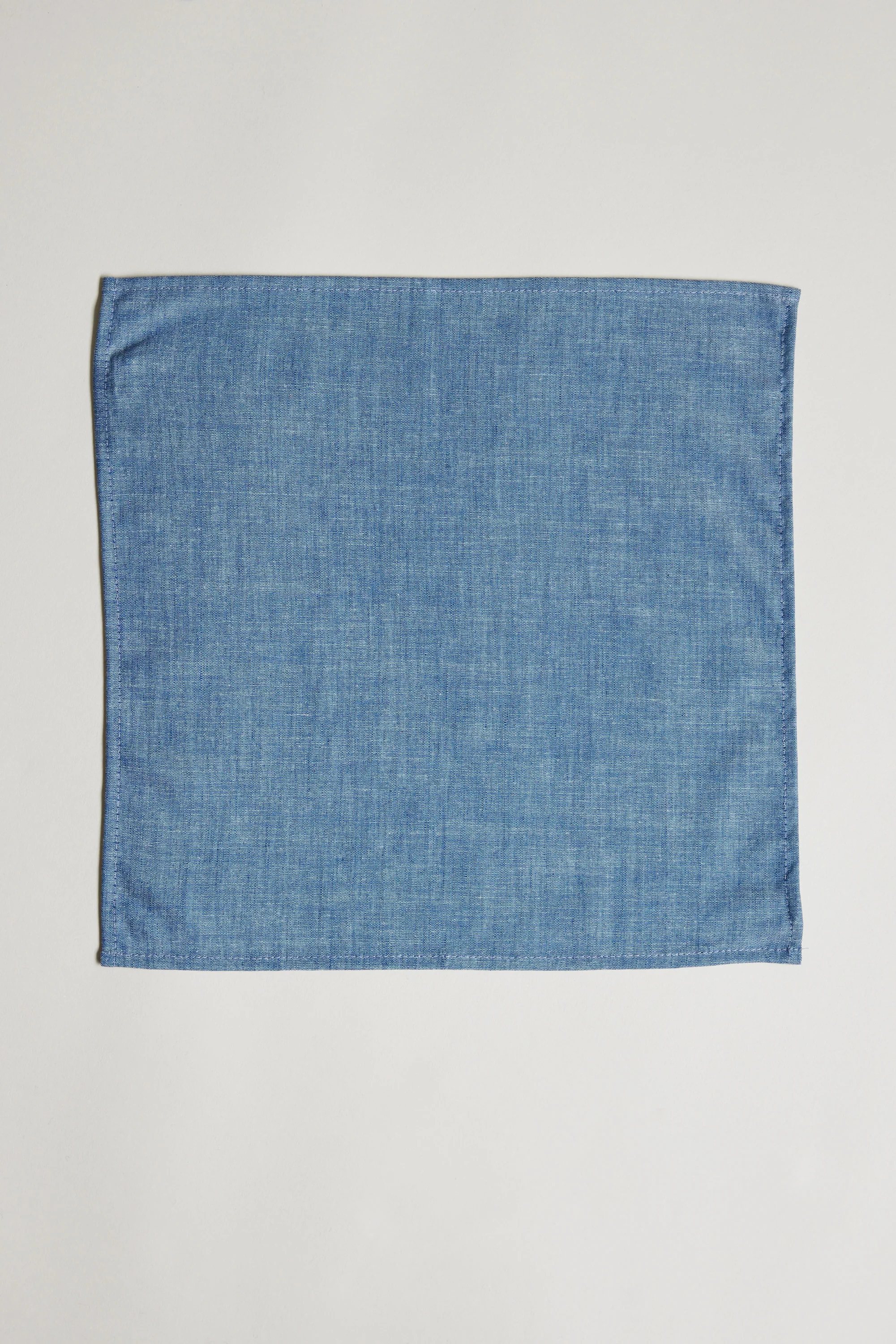 Parisian Denim Pocket Square - Image 3