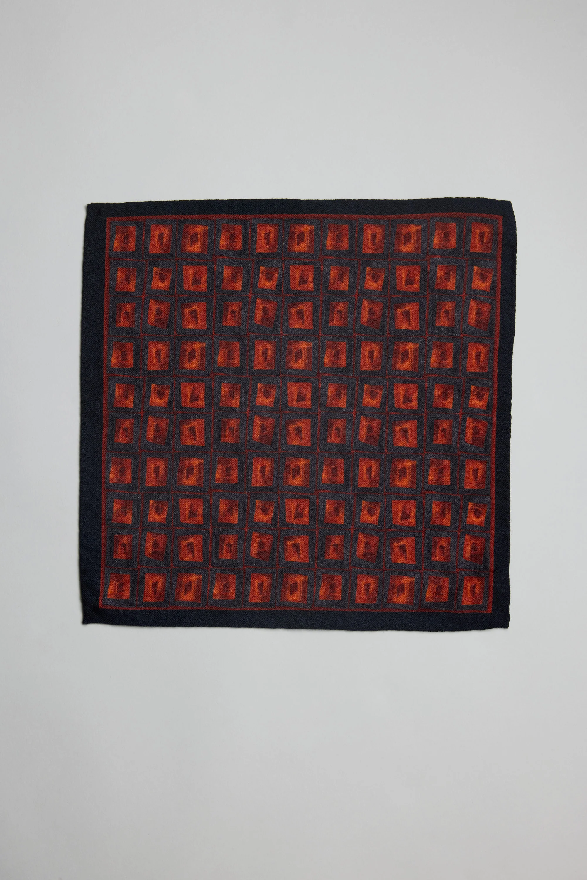 Parisian Square Wool Pocket Square - Image 2