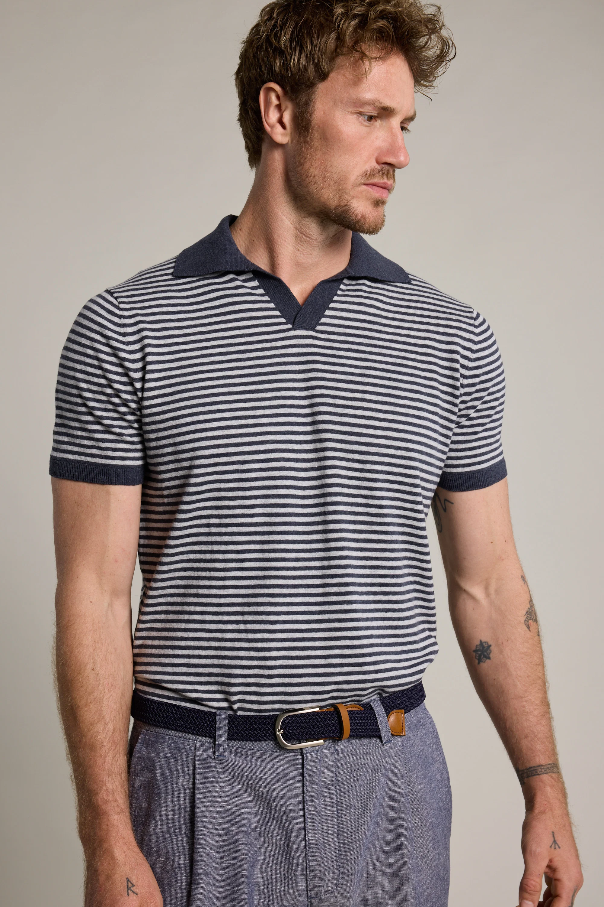 Parkway Cotton Stripe Polo