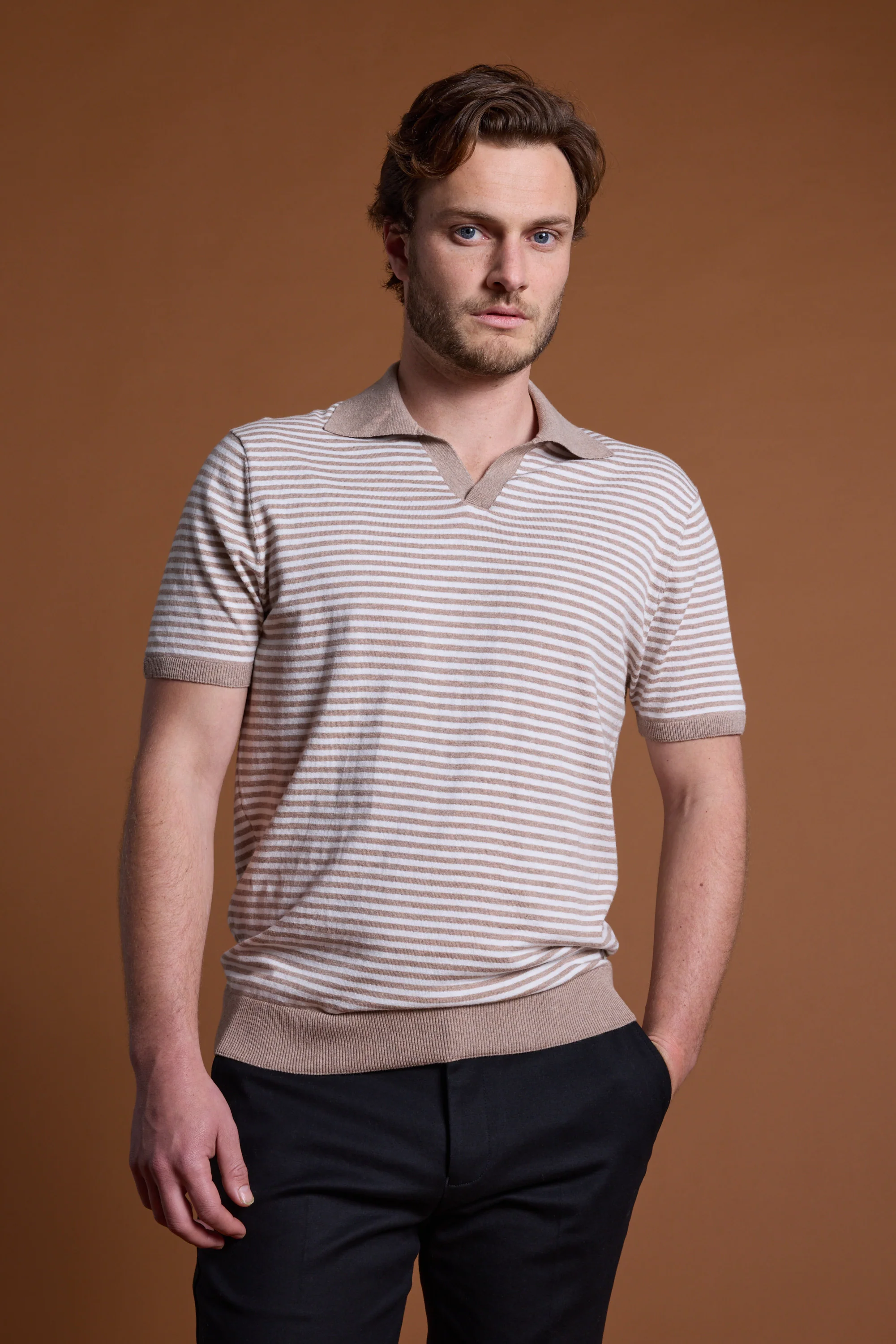Parkway Cotton Stripe Polo