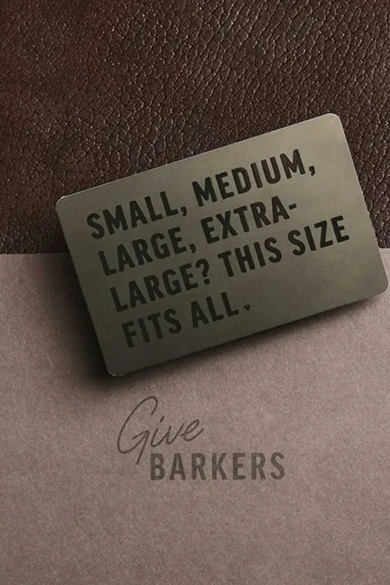 Printed Gift Card