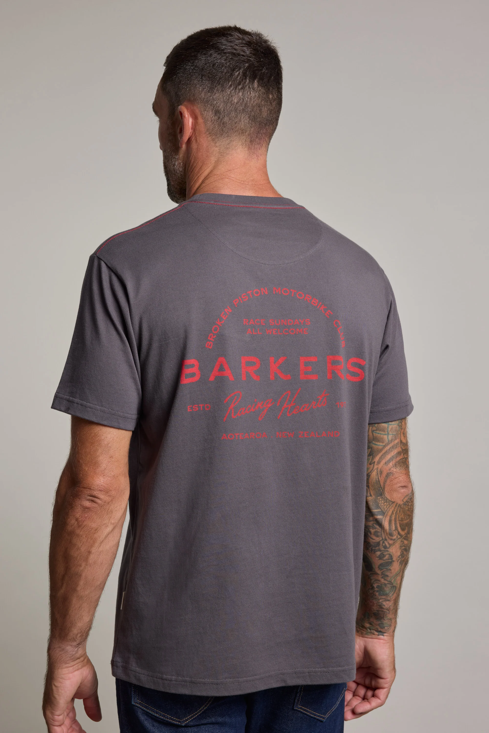 Racing Hearts Print Tee - Image 6