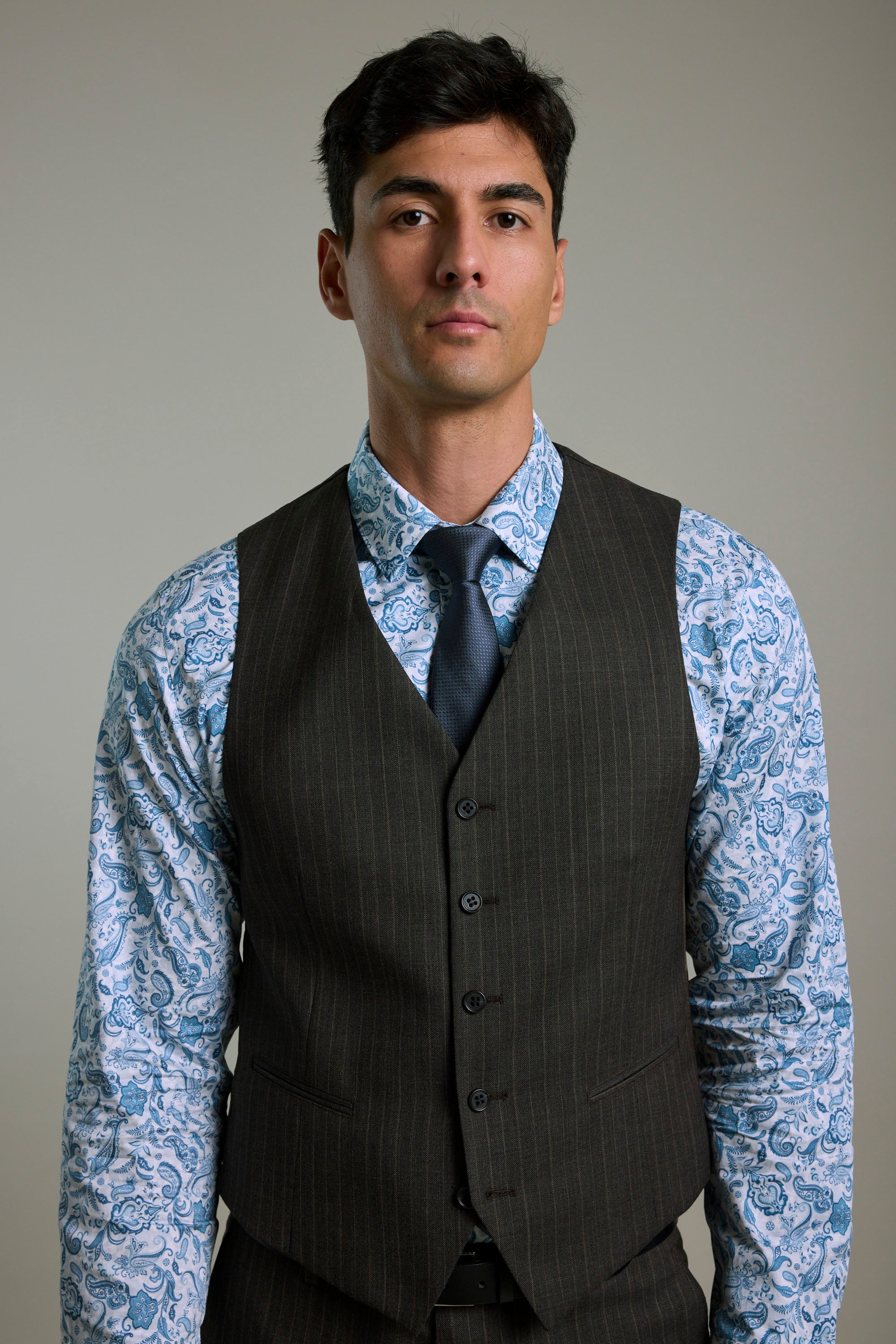 Radcliffe Stripe Waistcoat - Image 4