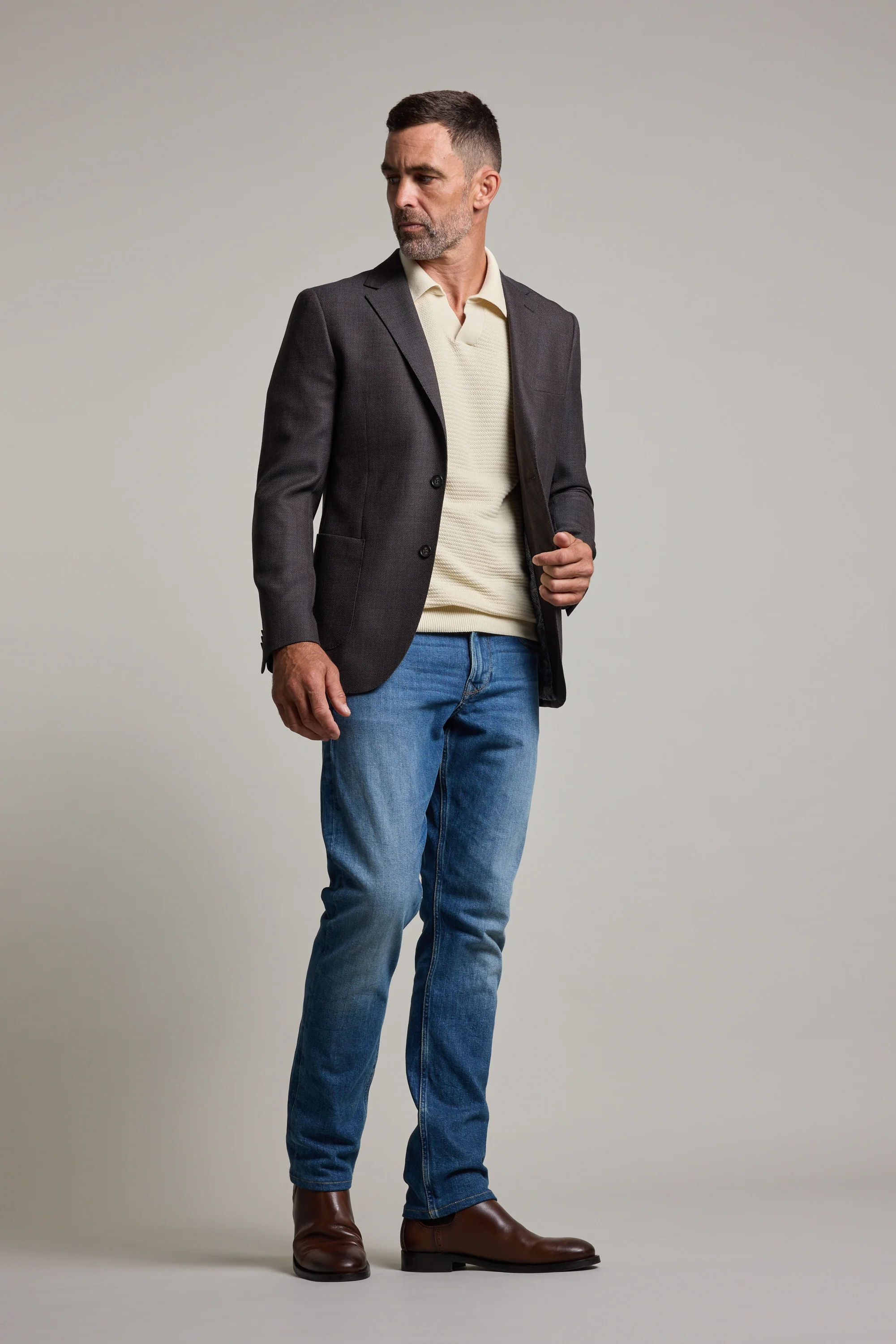 Riverside Texture Blazer
