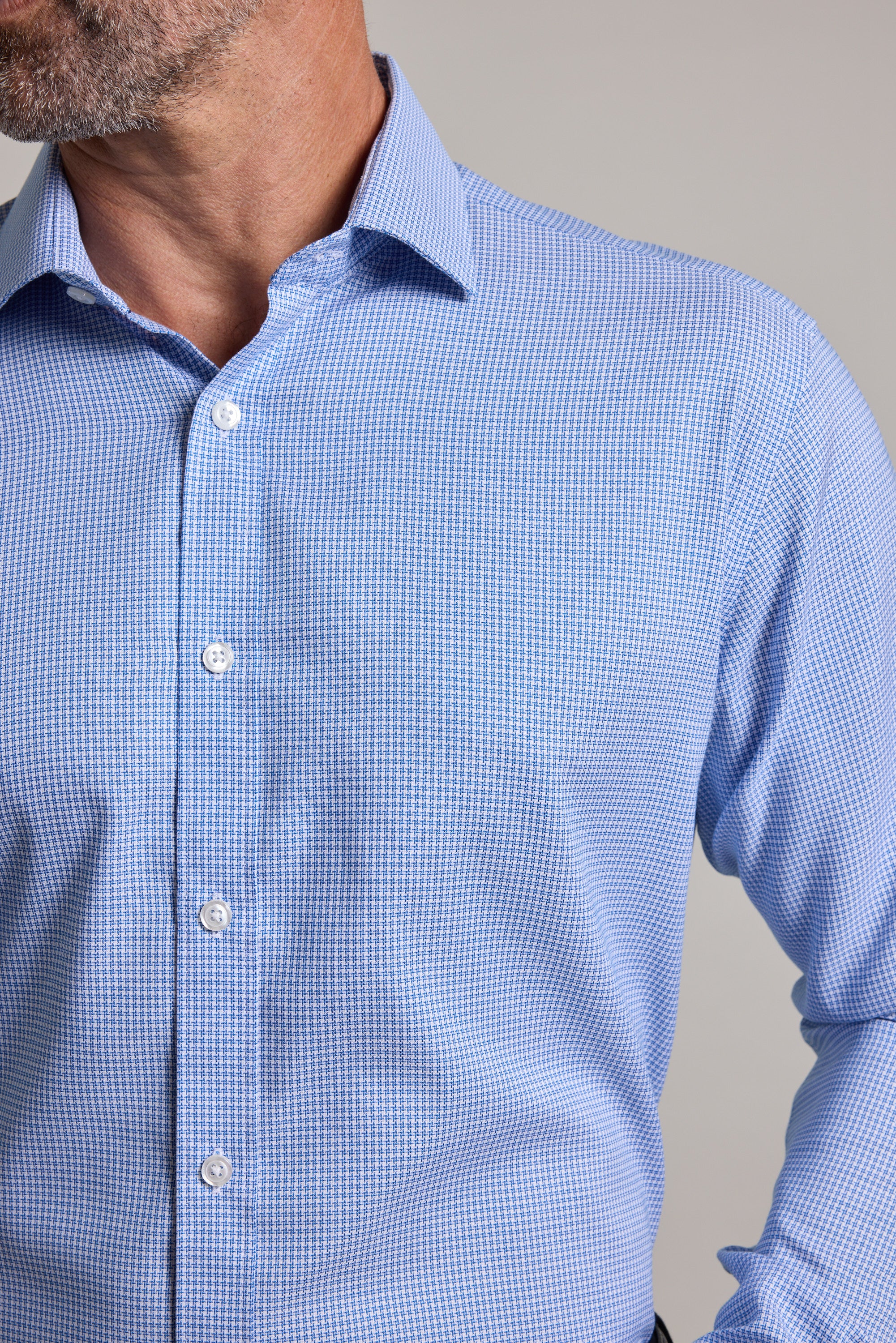 Robbie Texture Business Shirt - Image 4
