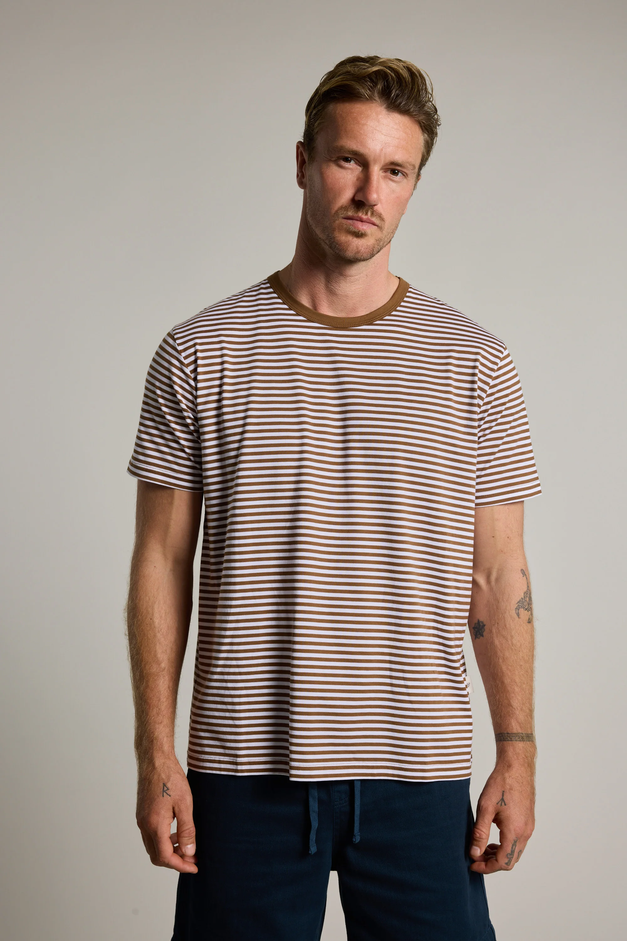 Rollins Supima Stripe Tee