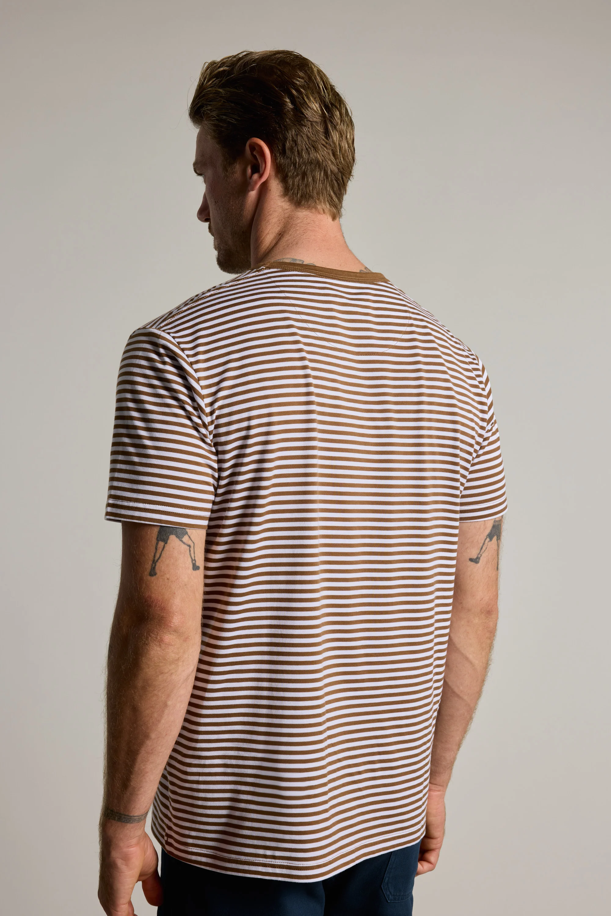 Rollins Supima Stripe Tee - Image 5
