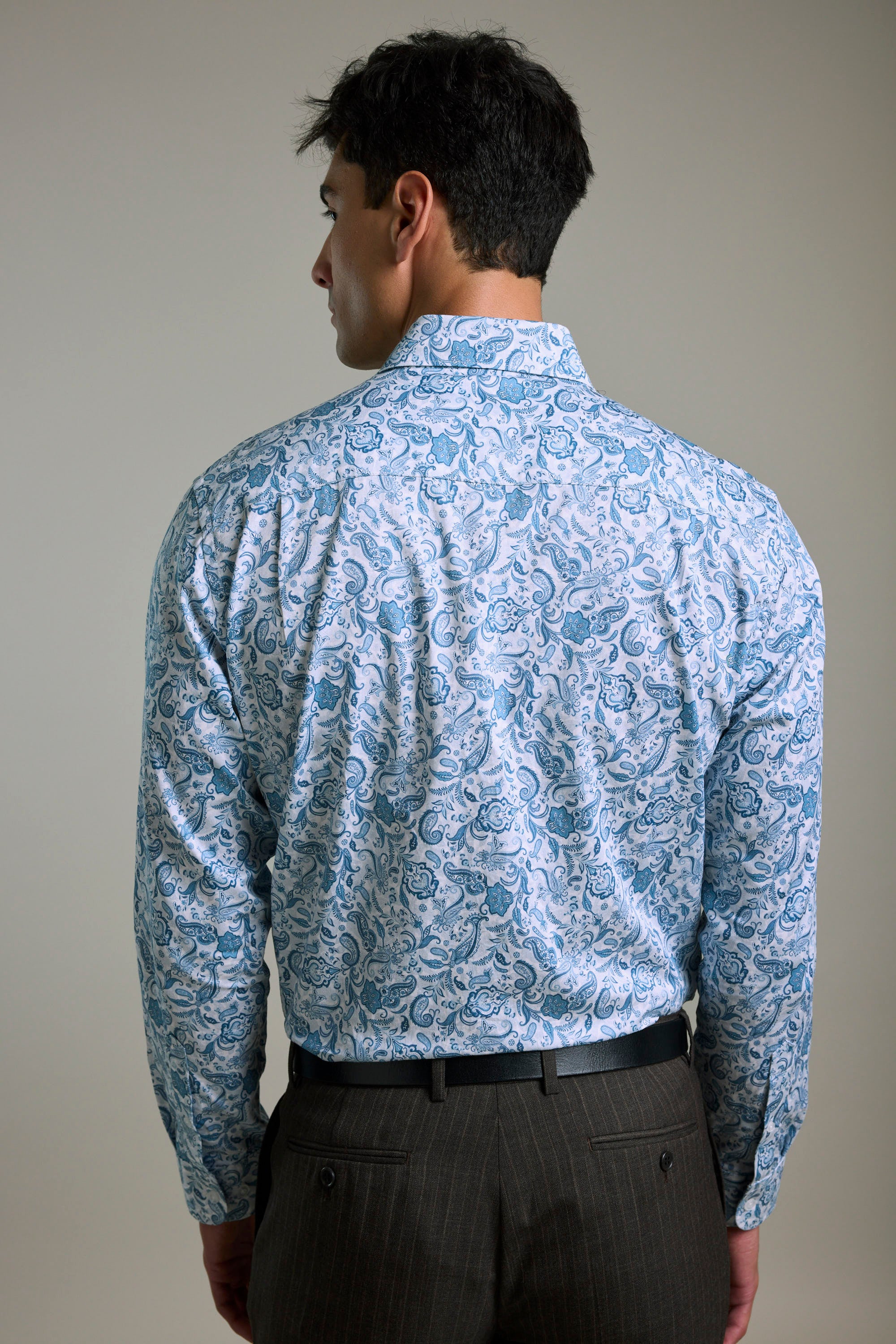 Ronton Print Business Shirt - Image 6