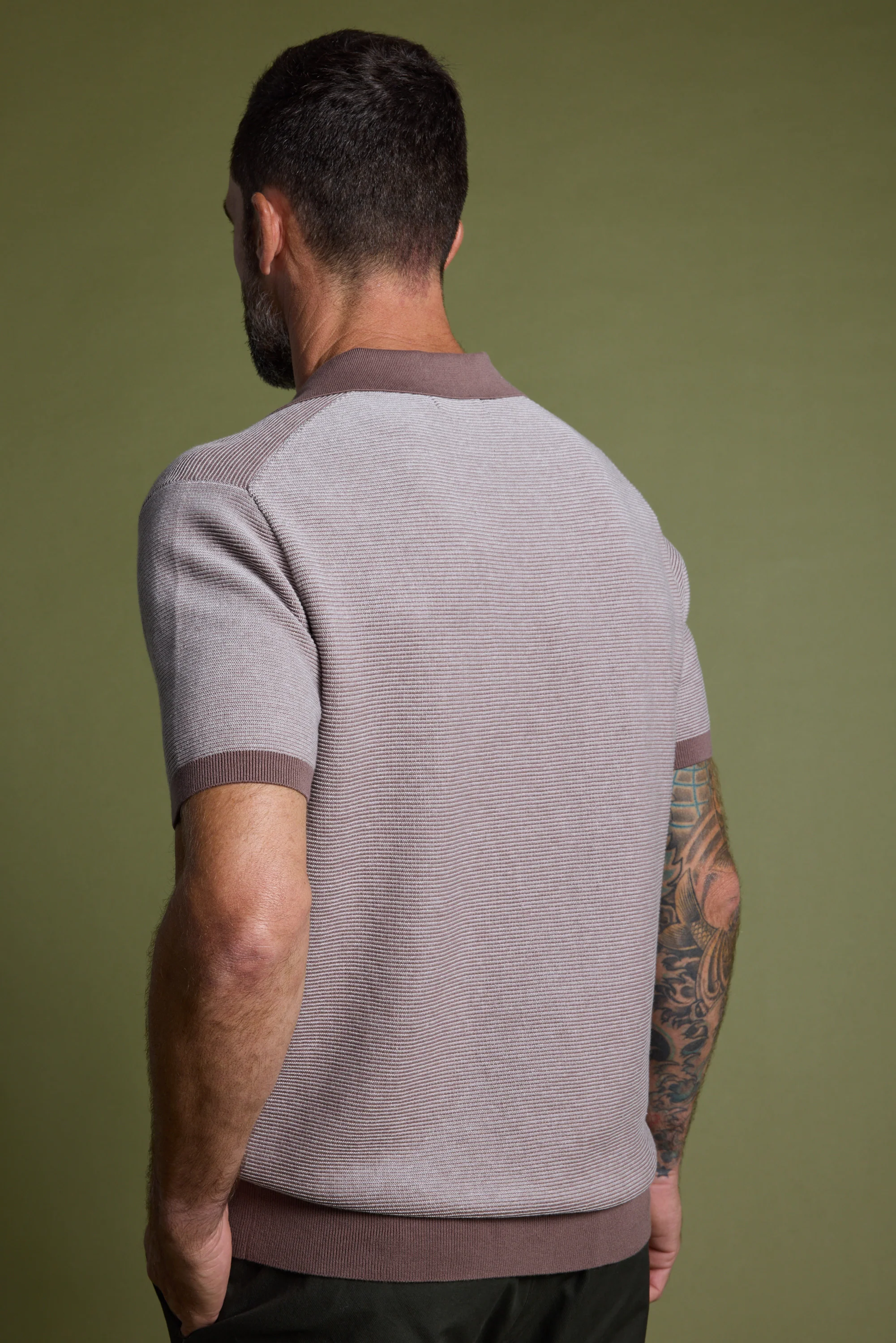 Rowan Knitted Polo - Image 4