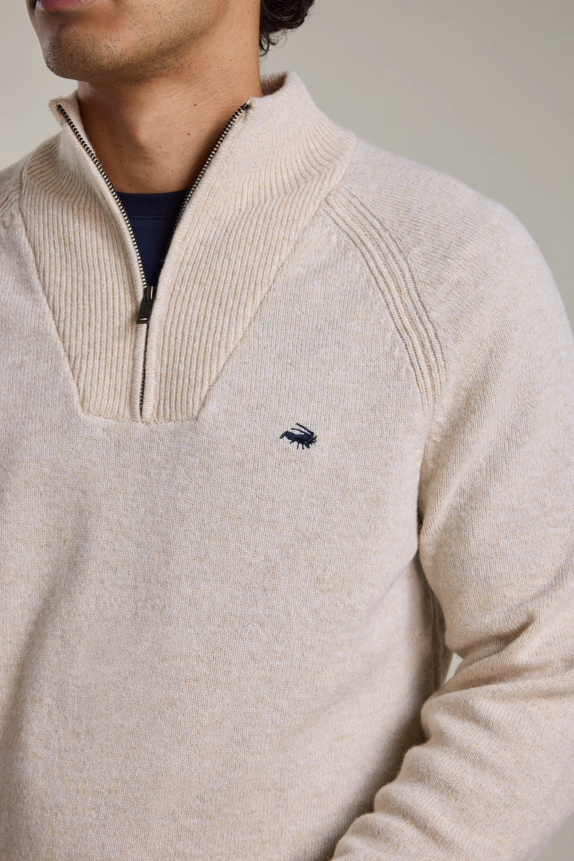 Rowley Woollen 1/4 Zip - Image 2