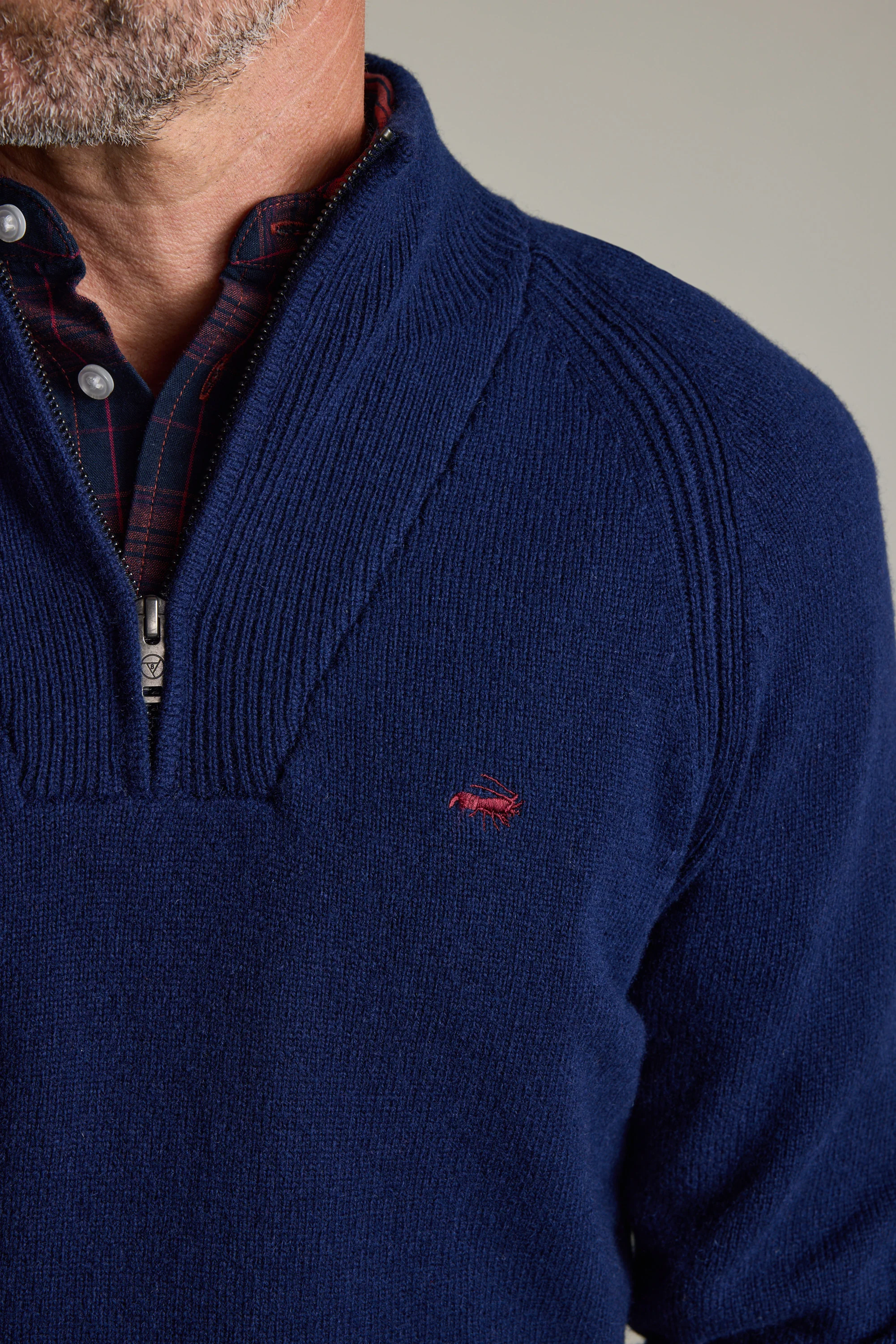 Rowley Woollen 1/4 Zip - Image 2