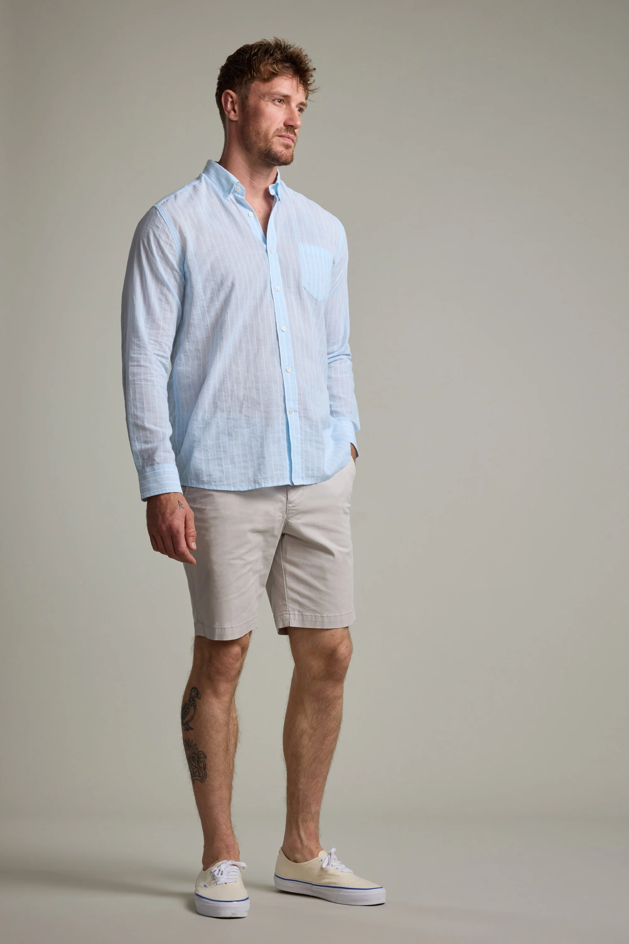 Russell Stripe Shirt - Image 5