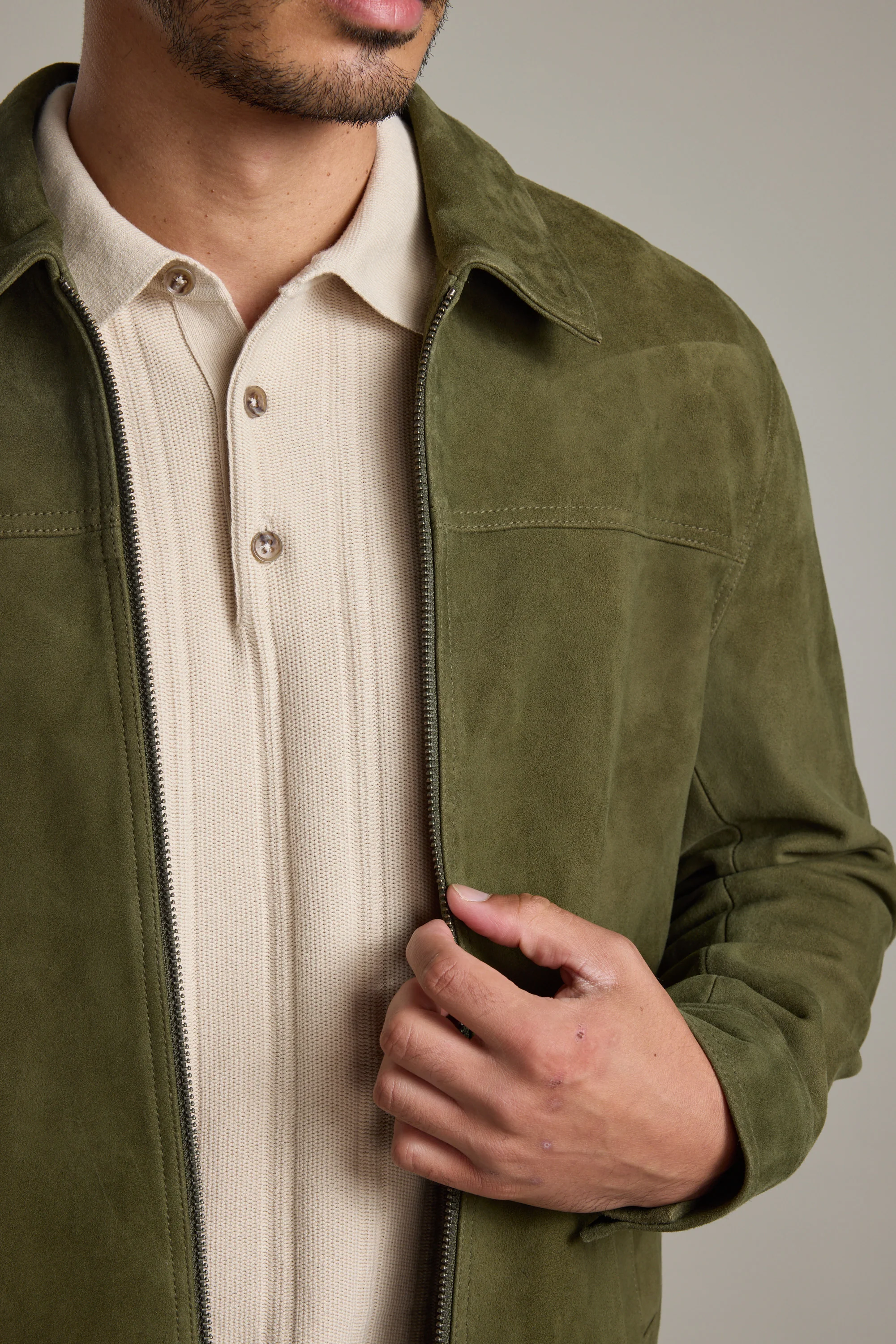 Salvor Suede Jacket - Image 3