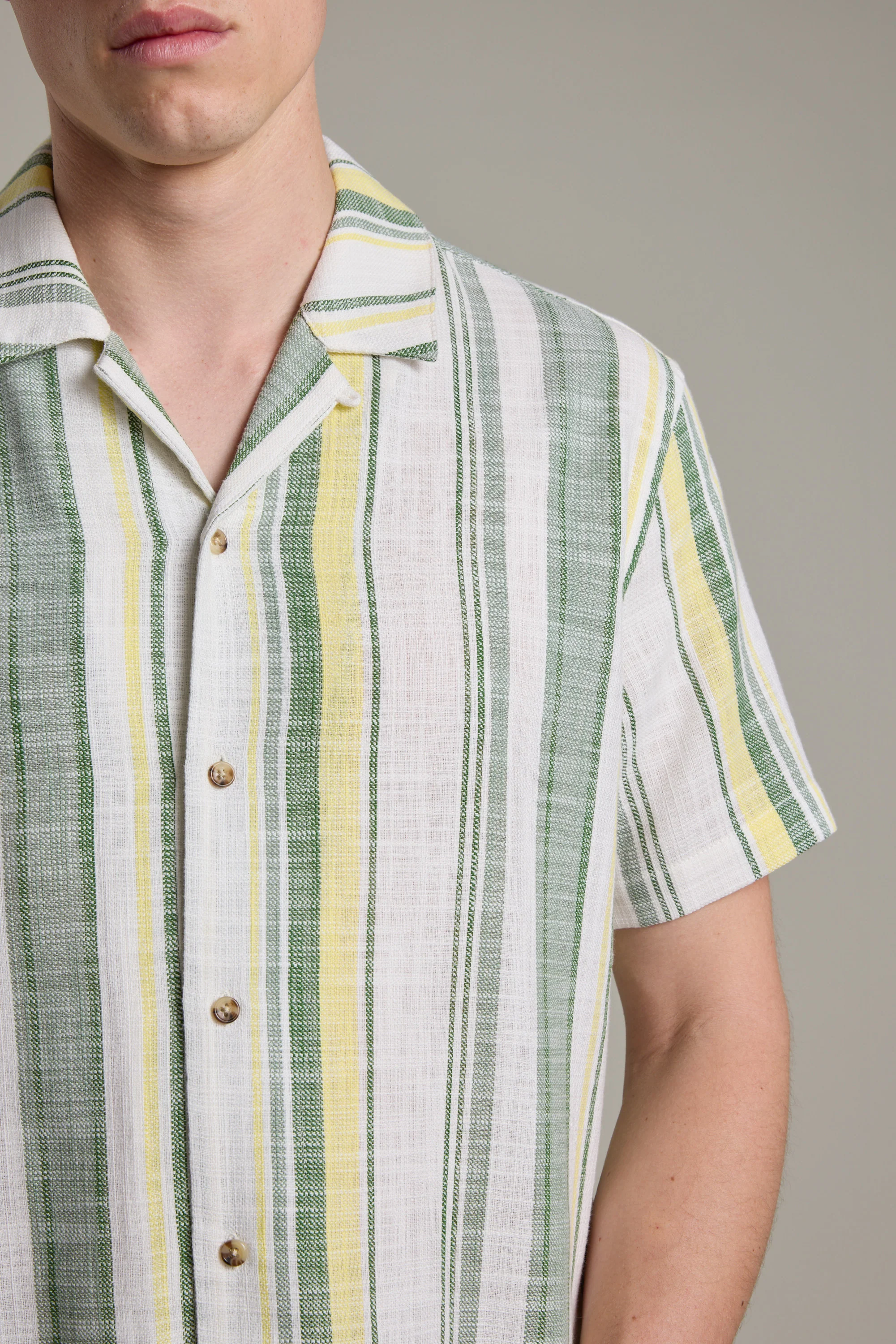 Stanley Stripe Cuban Shirt - Image 2