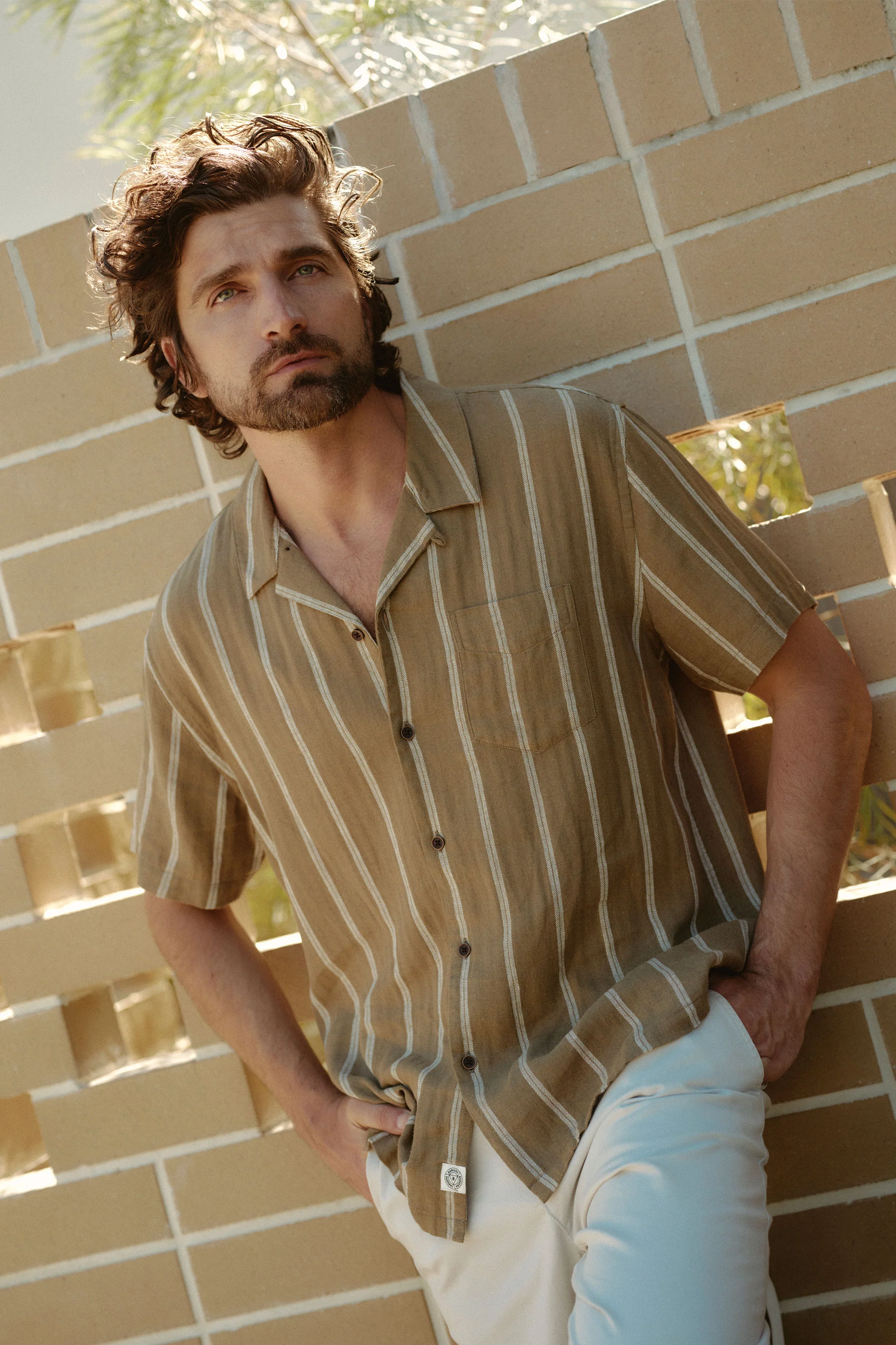 Sundown Stripe Cuban Shirt