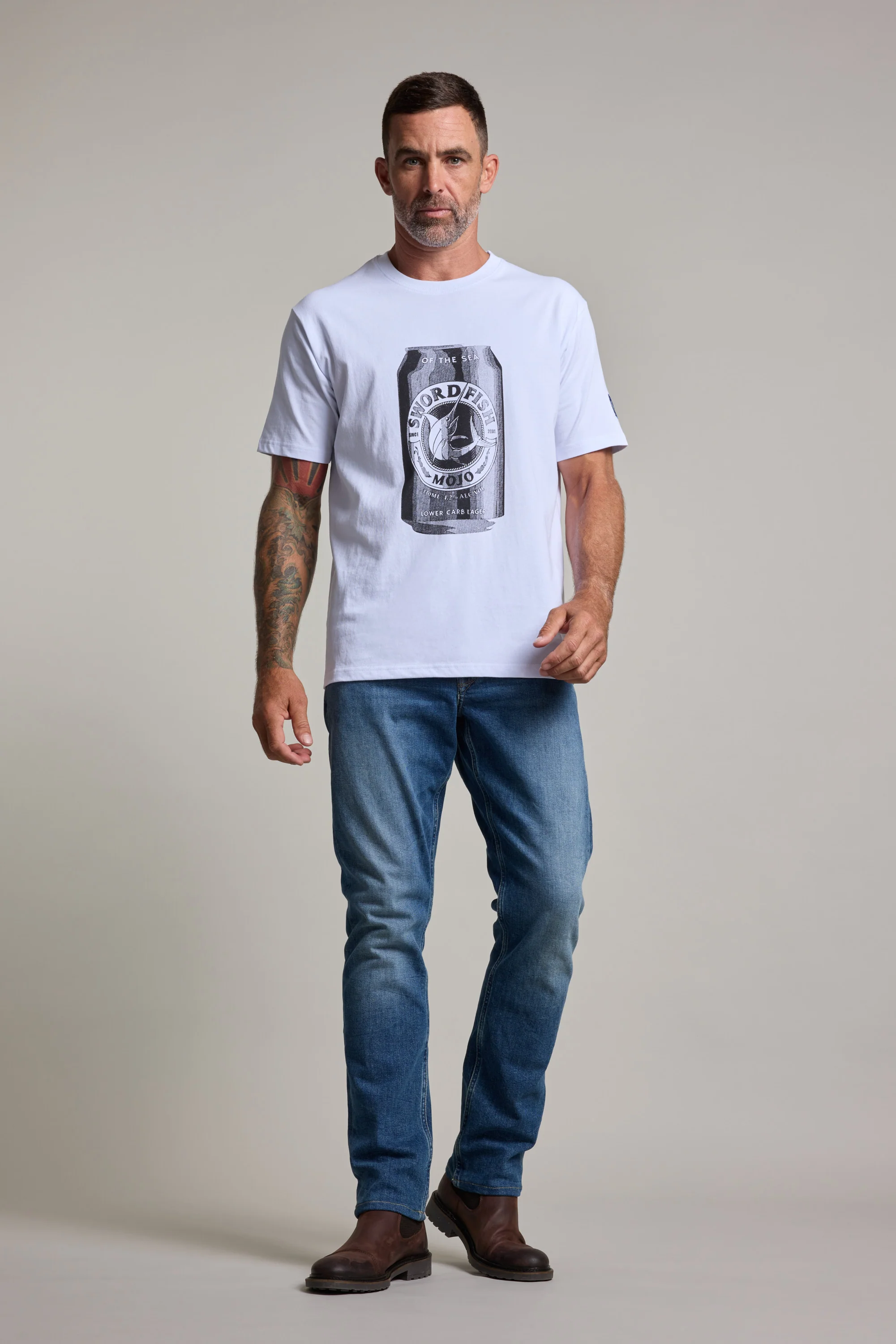 Swordfish Mojo Beercan Tee - Image 2