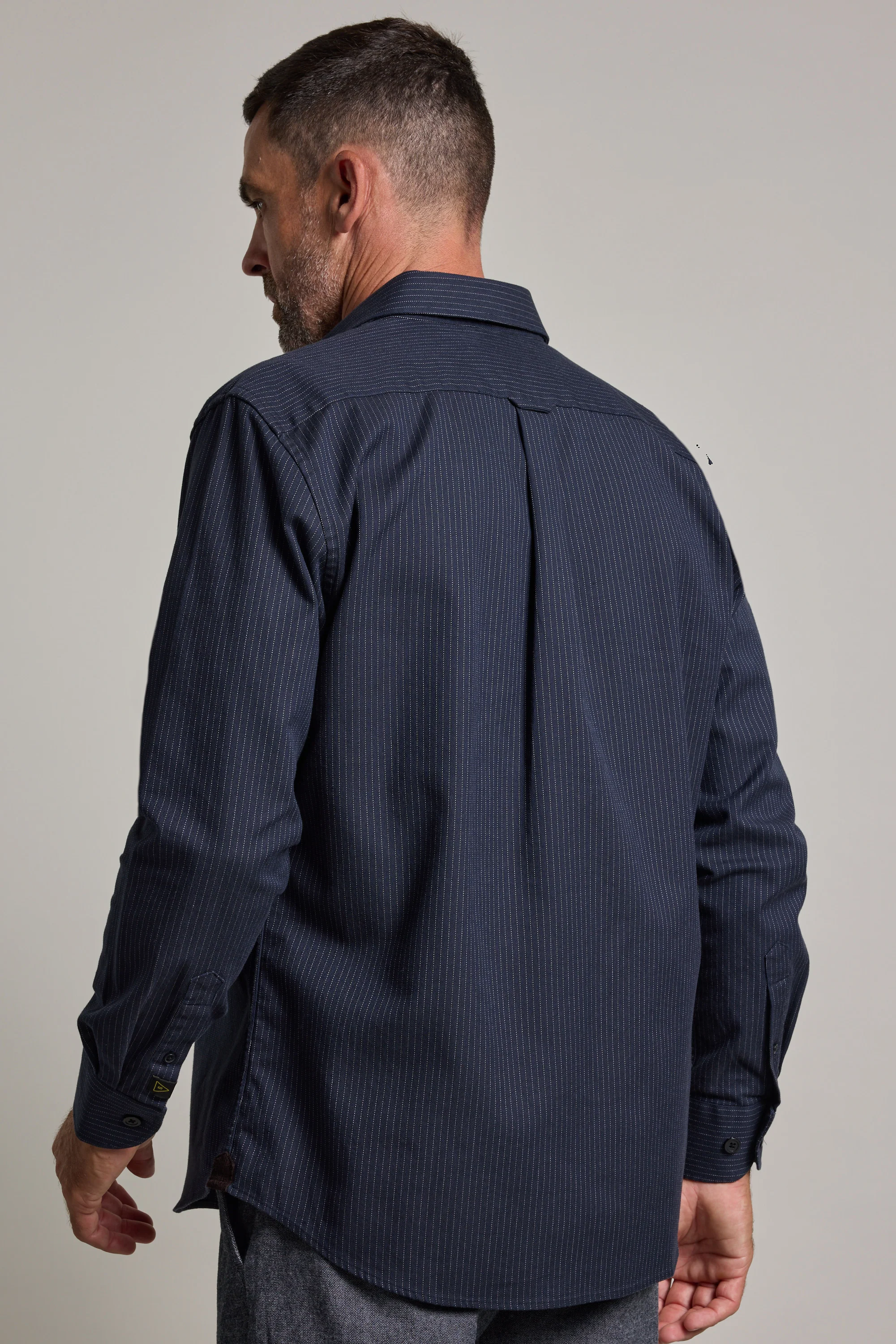Timothy Stripe Overshirt - Image 6