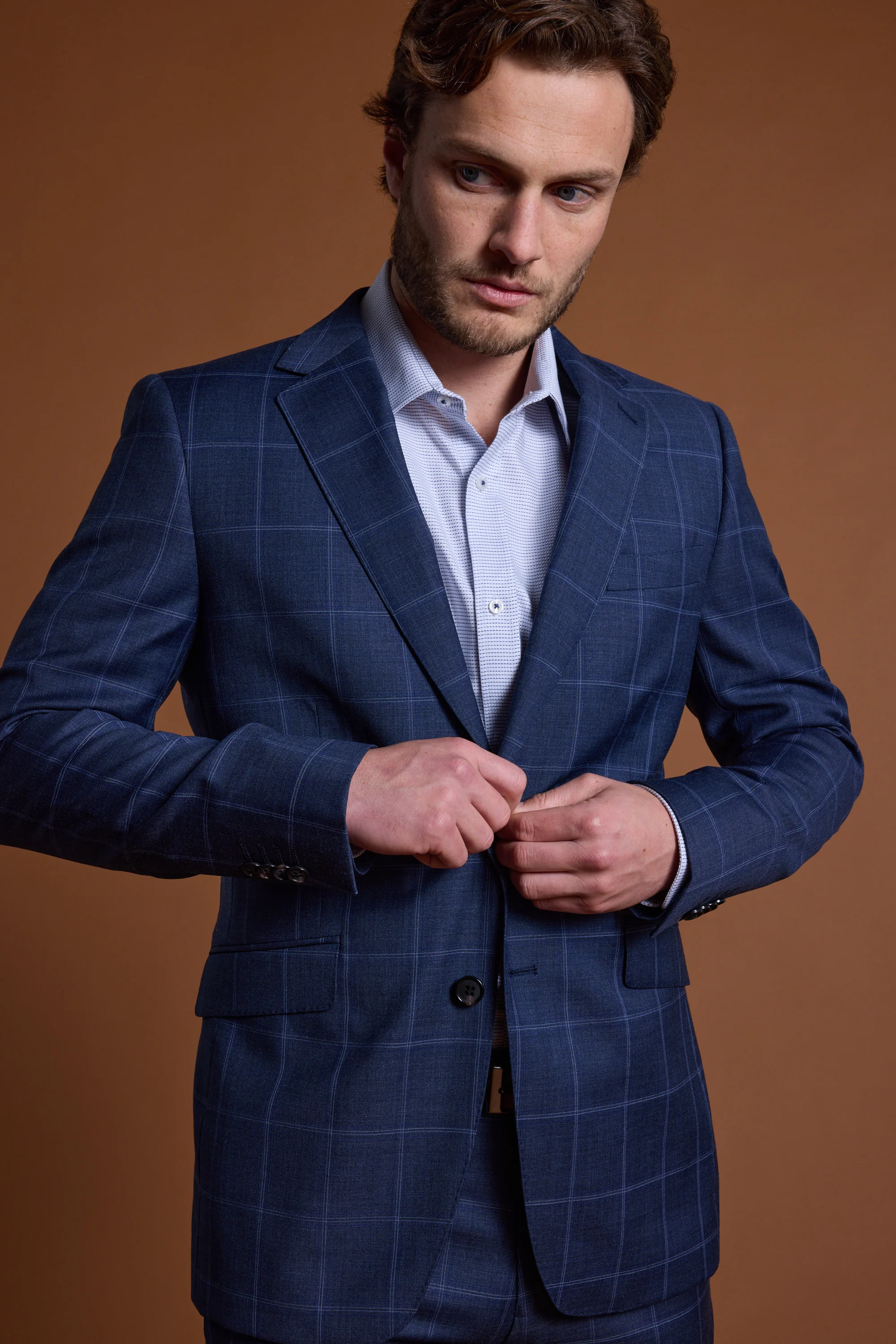 Treyburn Check Suit Jacket
