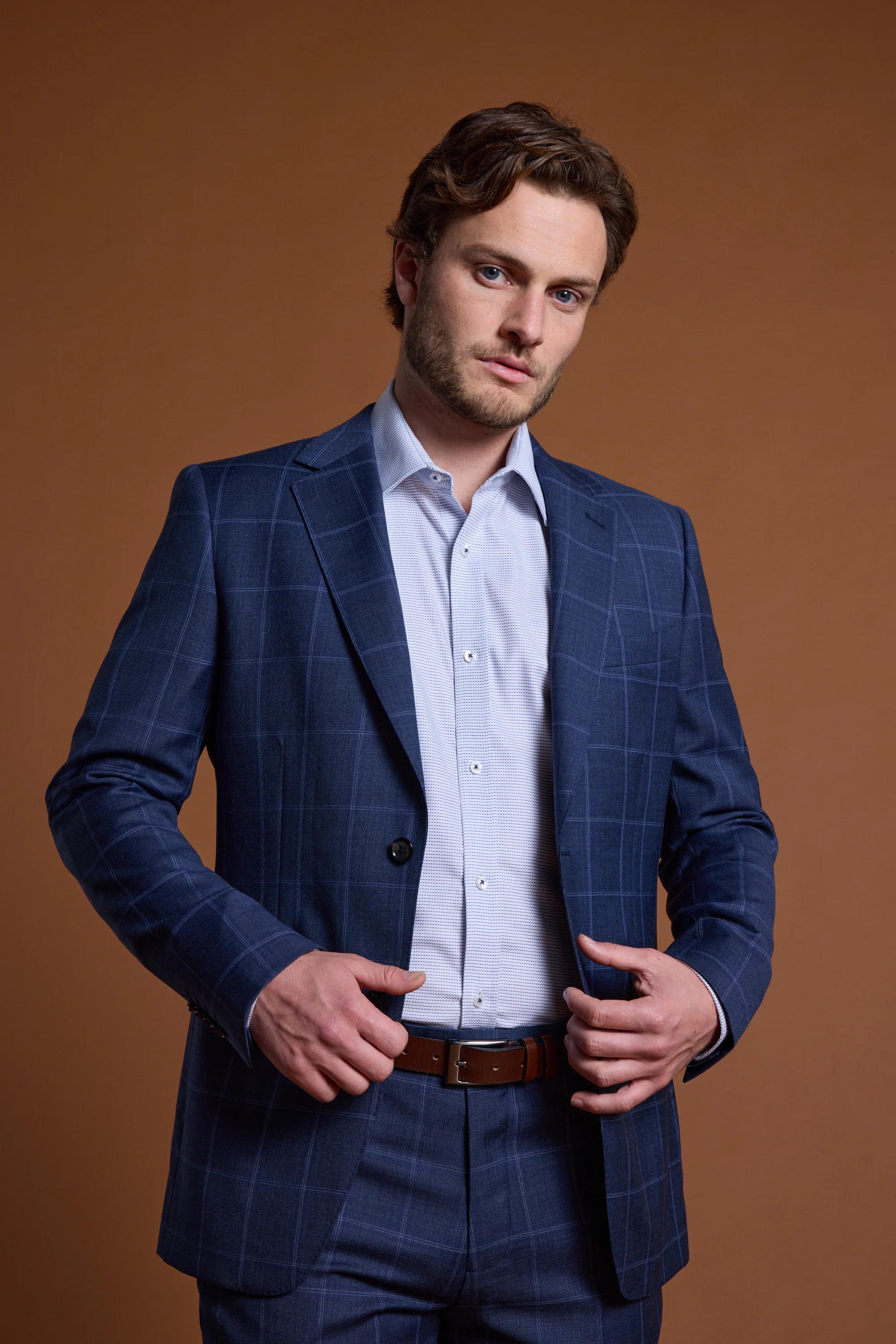 Treyburn Check Suit Jacket - Image 4
