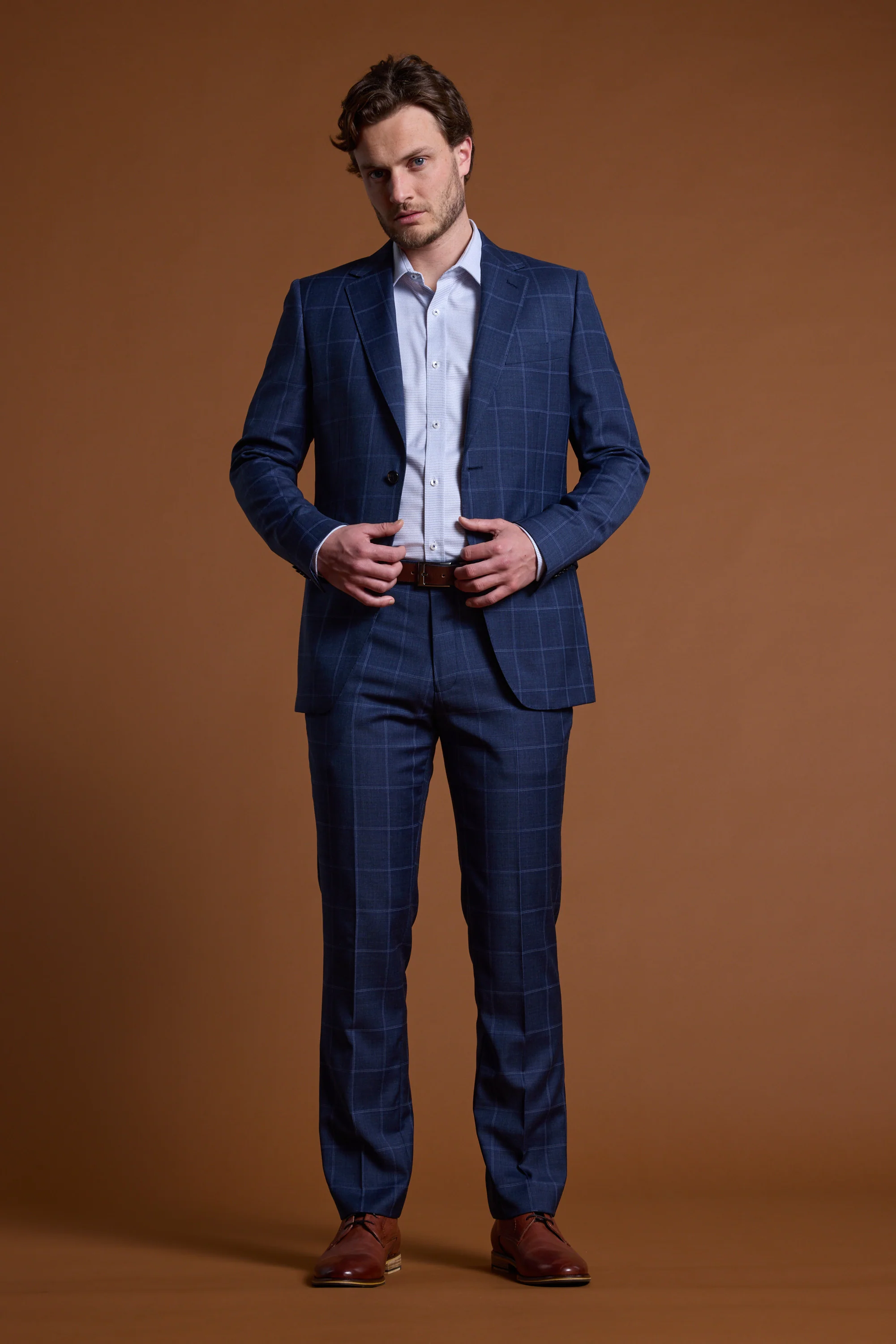 Treyburn Check Suit Trouser
