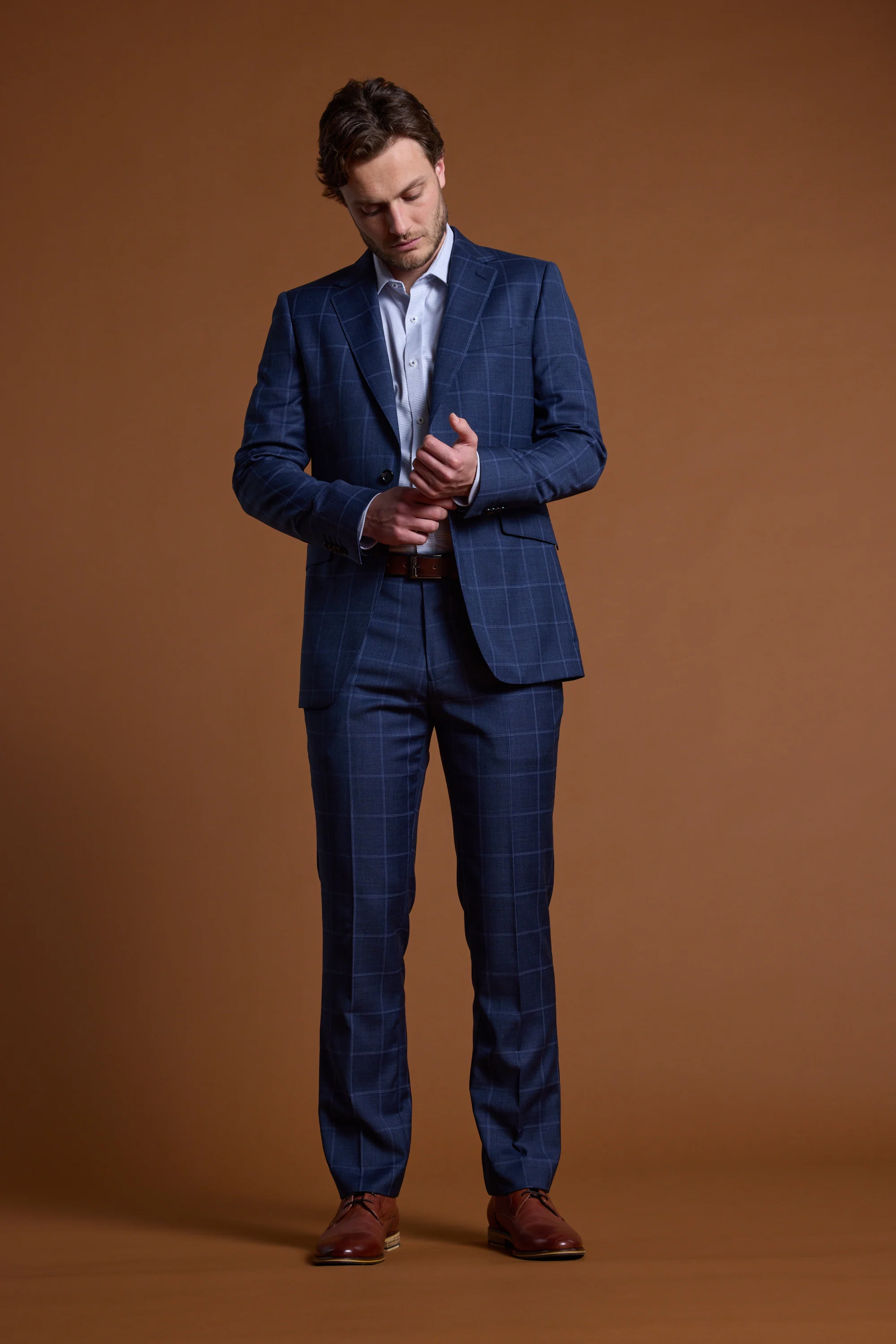 Treyburn Check Suit Trouser - Image 6