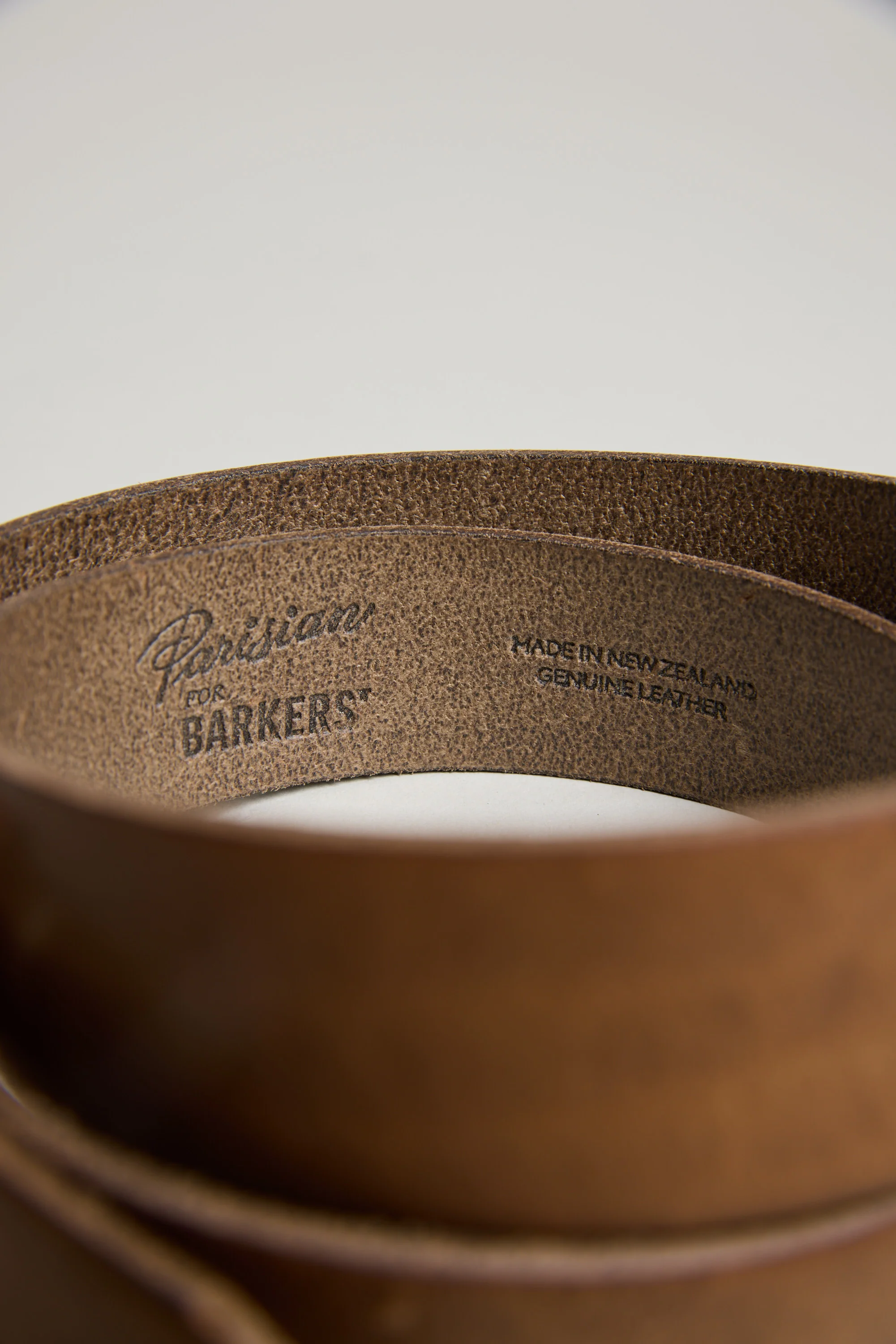 Parisian x Barkers Tuscany Leather Belt - Image 3